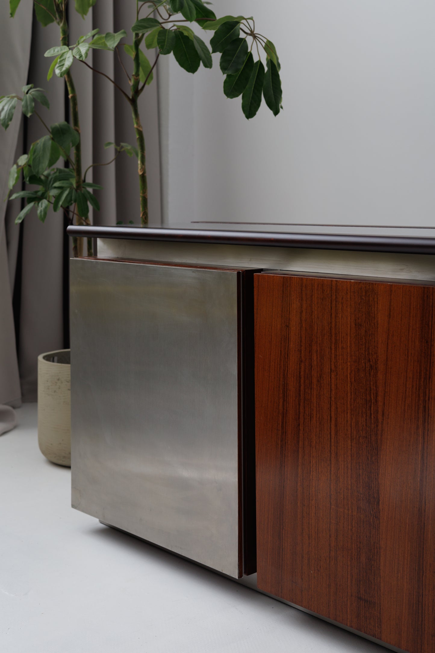 Restored Large Parioli Sideboard | Room Divider by Giotto Stoppino for Acerbis