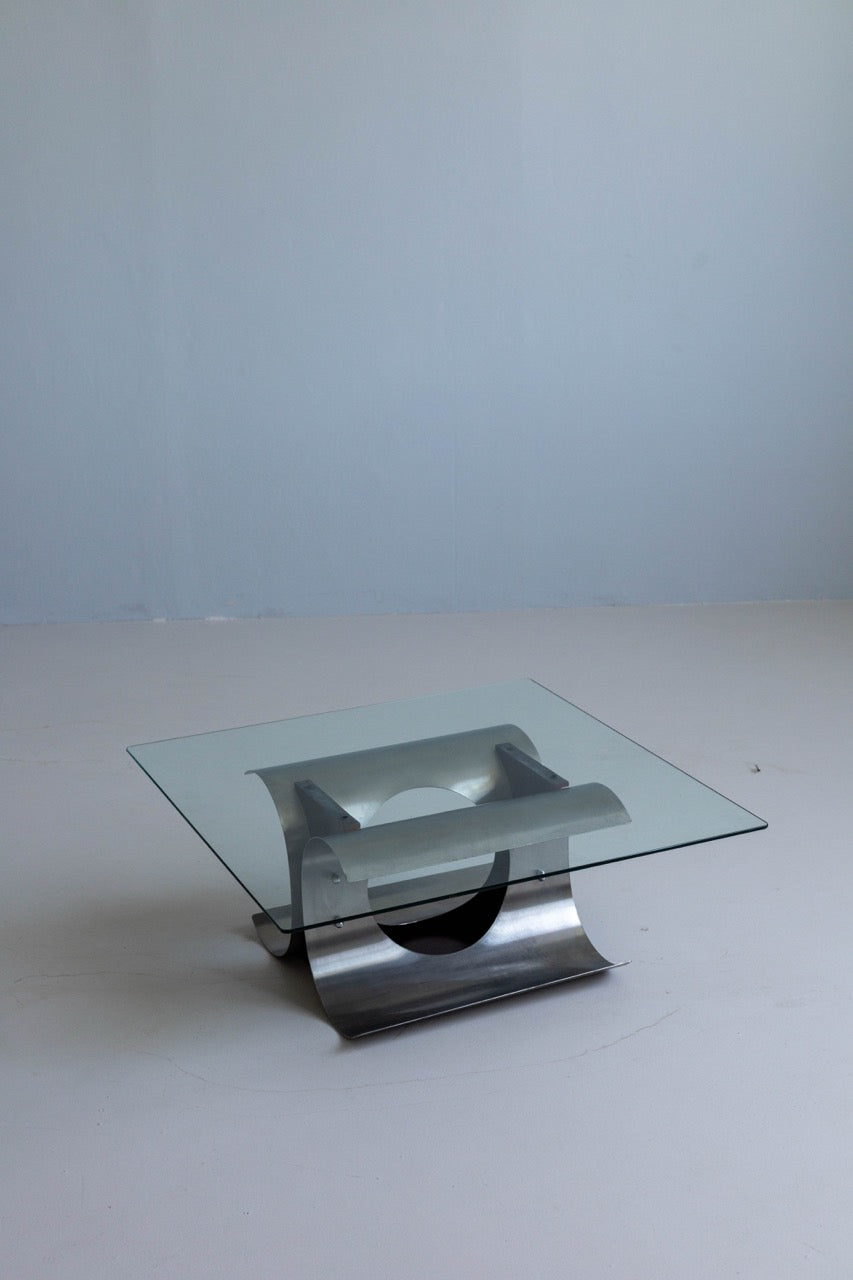 François Monnet Coffee Table, France, 1970s