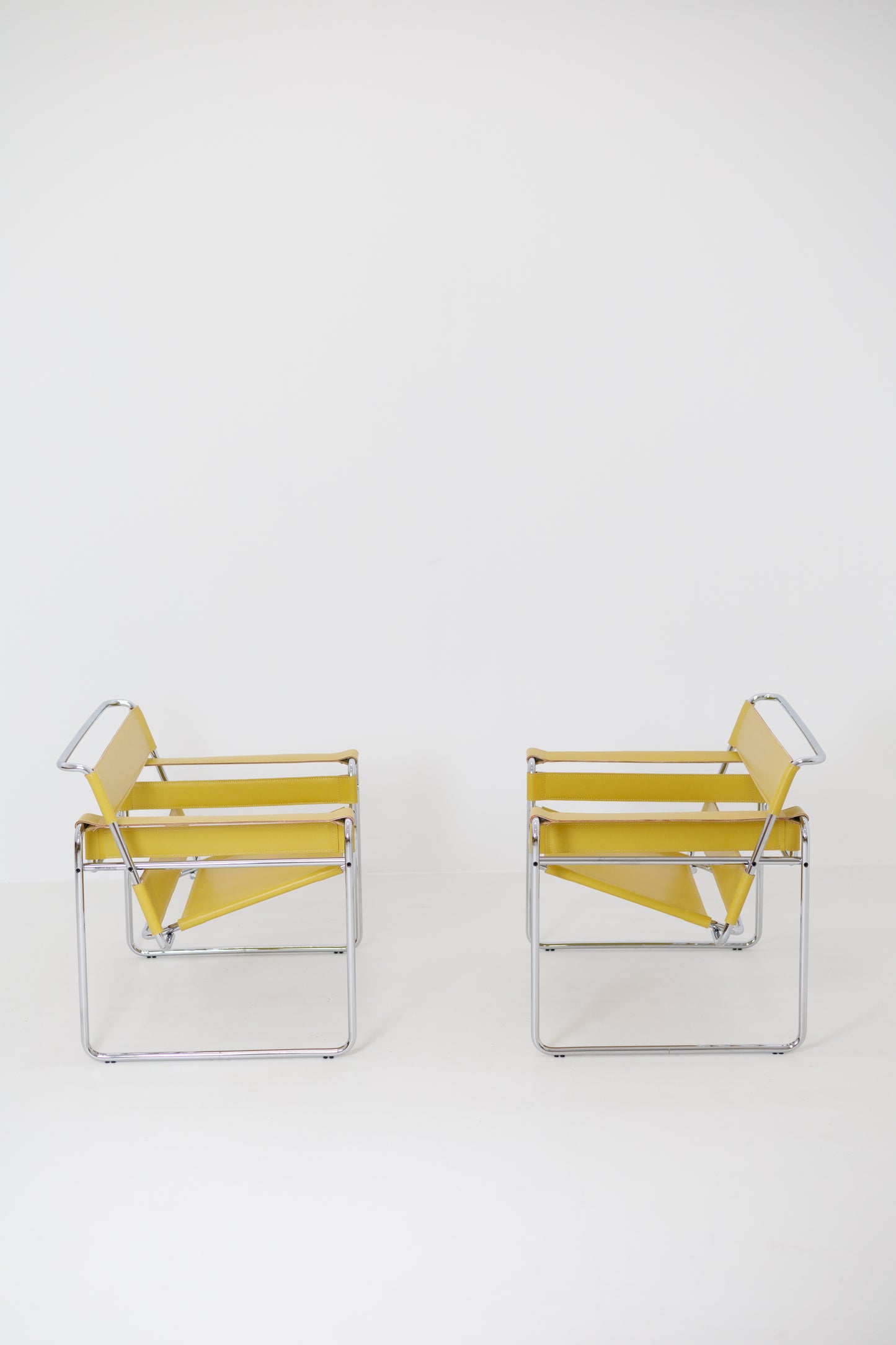 Set de 2 Scaune Wassily de Marcel Breuer pentru Knoll