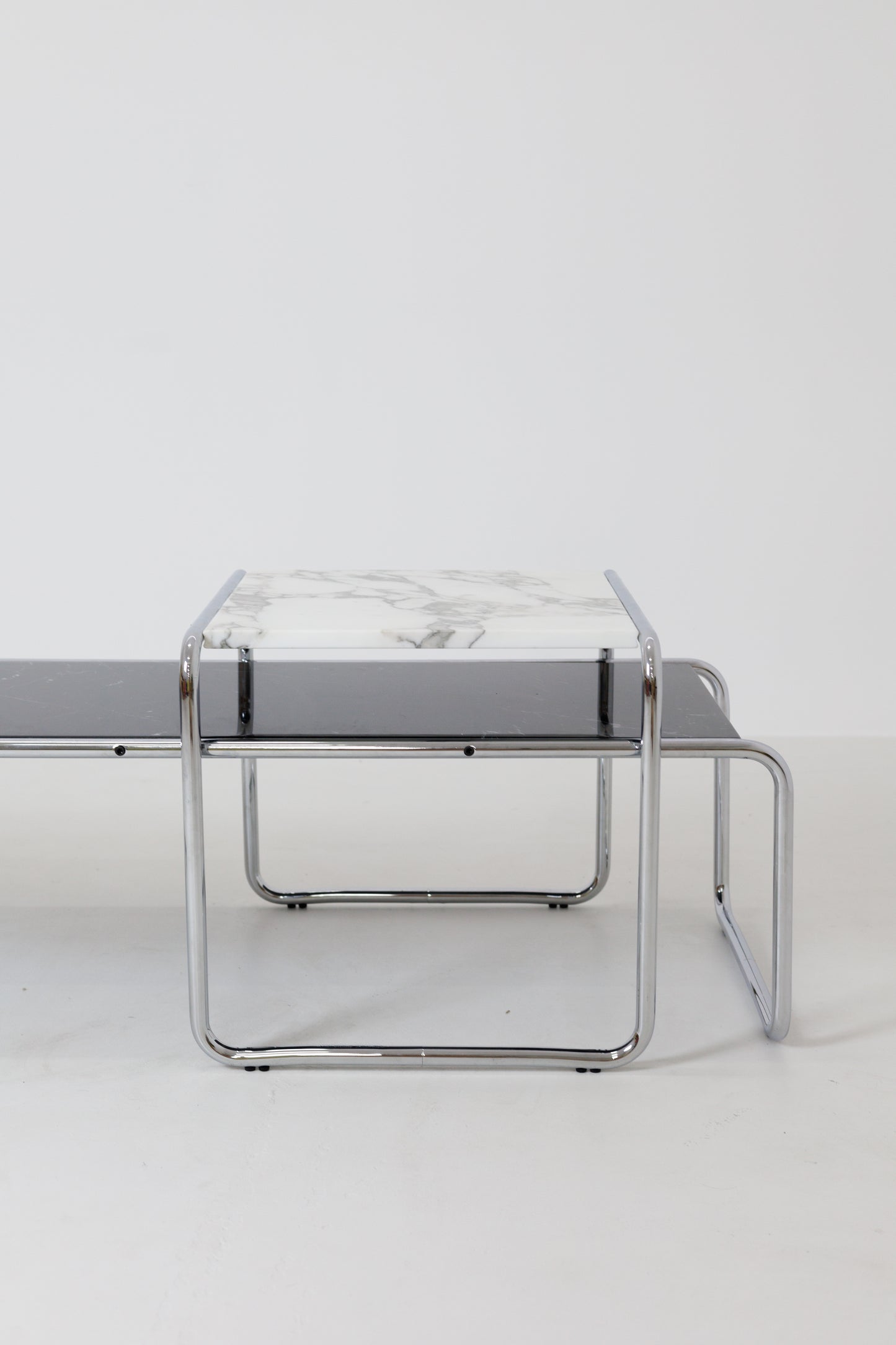 Coffee Tables Set Laccio Marcel Breuer for Knoll