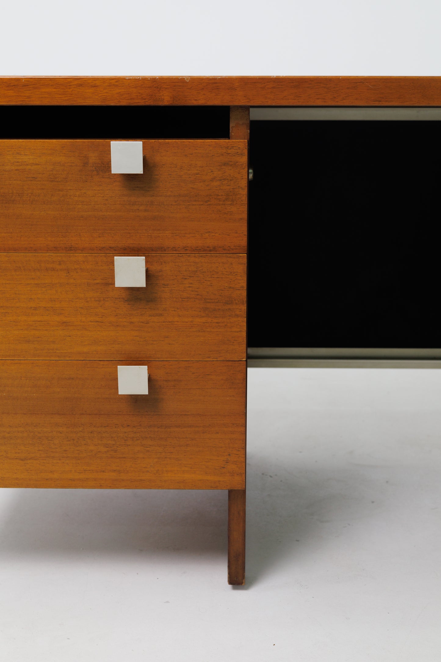 Birou Vintage Mid Century-Modern de Angelo Mangiarotti pentru Poltronova, Italia, anii 1970
