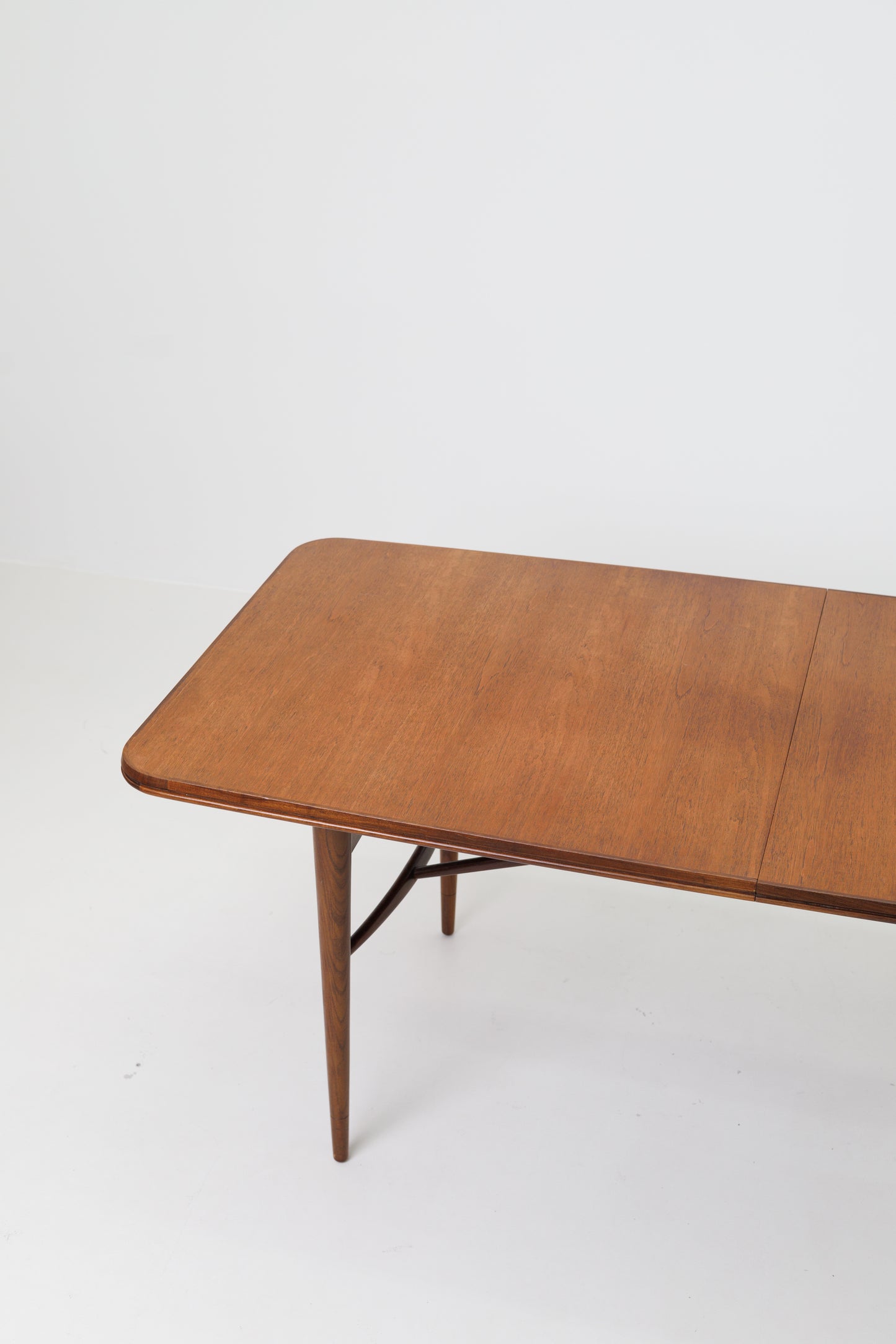 Masă de Dining Extensibilă Mid-Century din Lemn de Tec