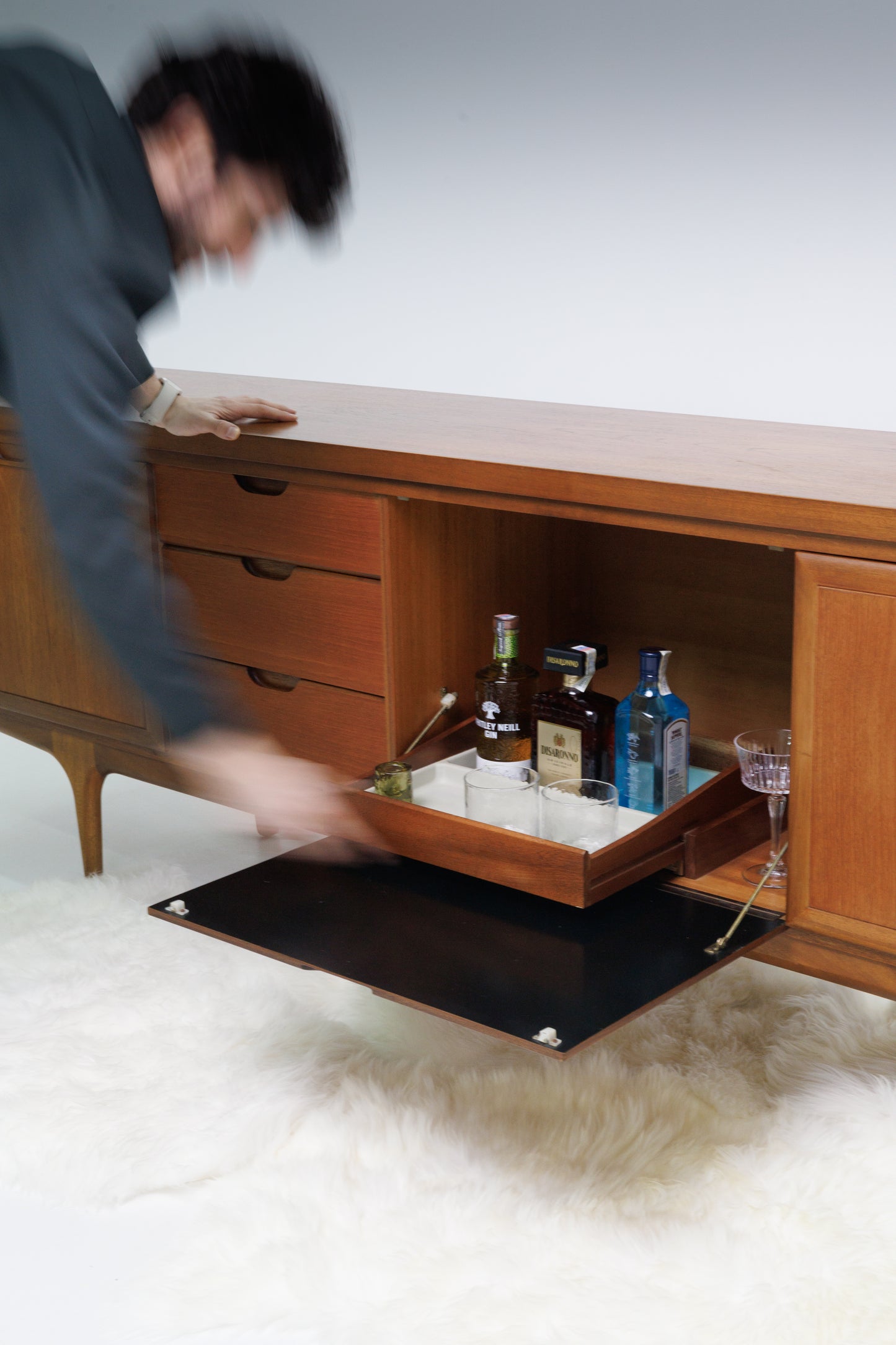 Comodă Vintage Mid Century de Greaves & Thomas, UK, anii '60