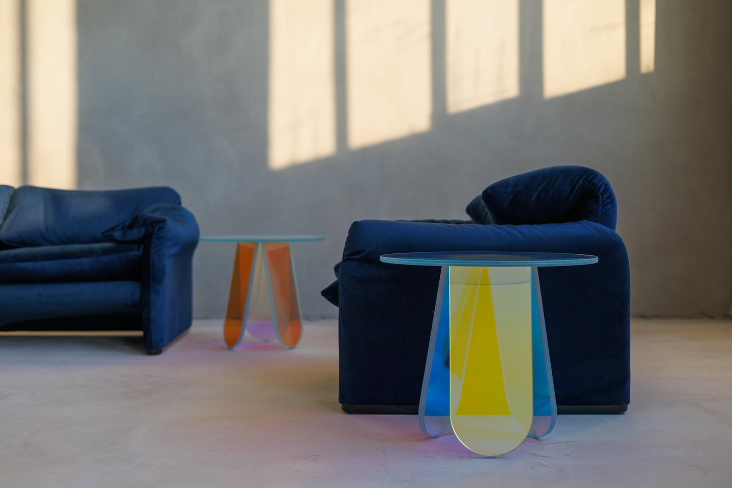 Shimmer Coffee Tables by Patricia Urquiola for Glas Italia