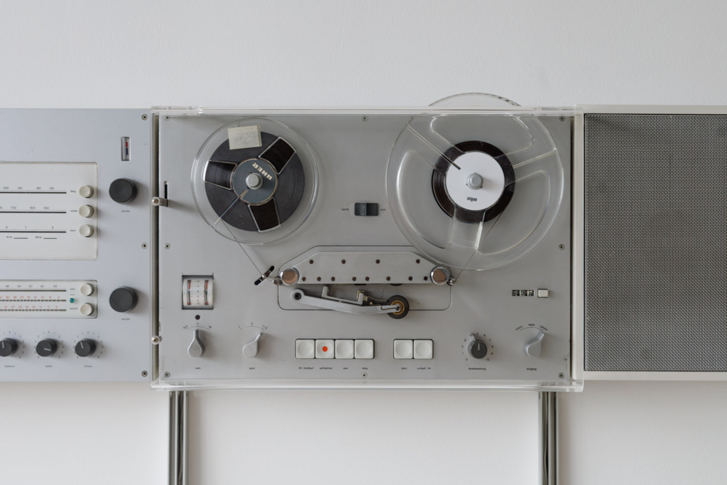 A very rare Braun Wall Unit Stereo by Dieter Rams