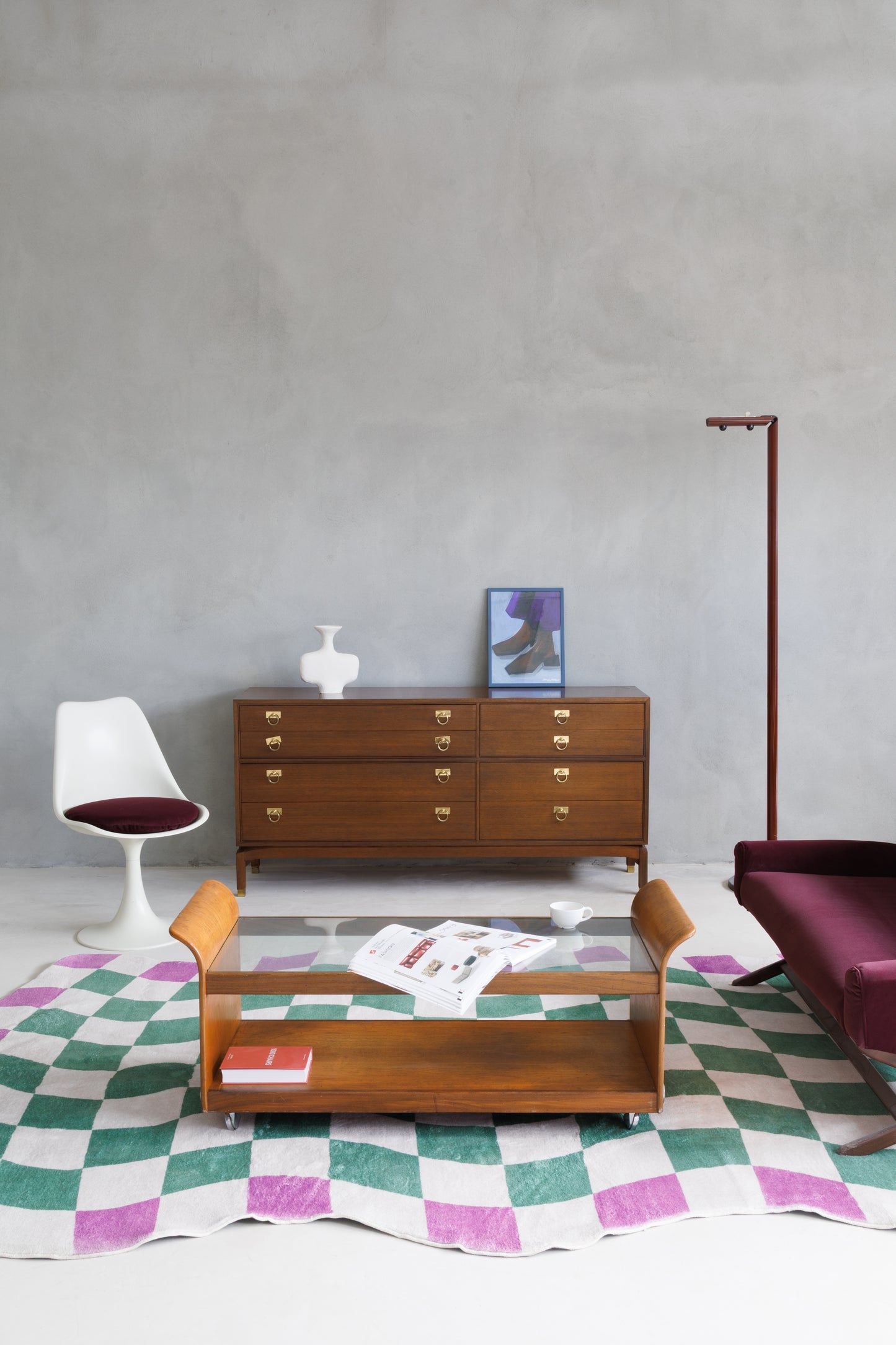 Mid-Century Teak Tulip Coffee Table by G Plan