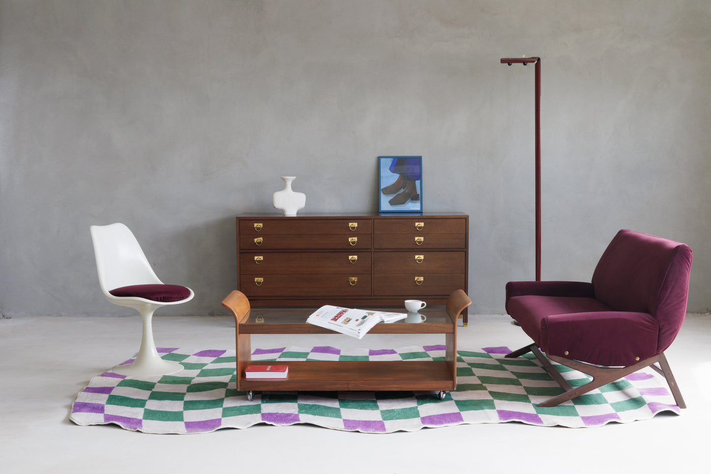 Mid-Century Teak Tulip Coffee Table by G Plan