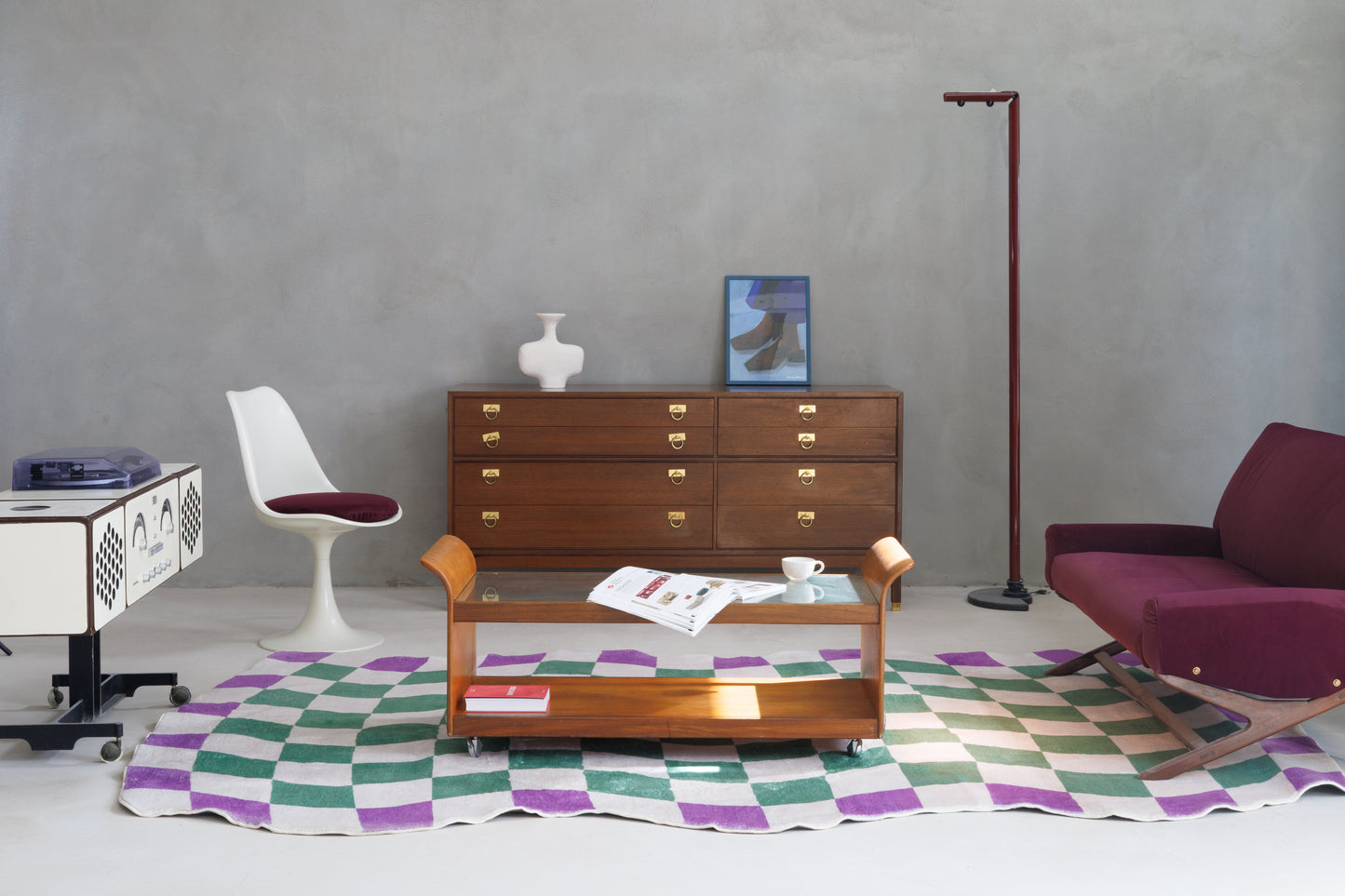 Mid-Century Teak Tulip Coffee Table by G Plan