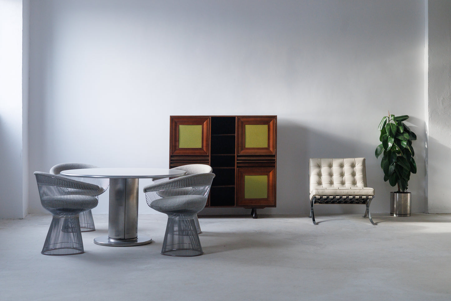 Barcelona Chair Mies van der Rohe, Knoll - Butter Leather