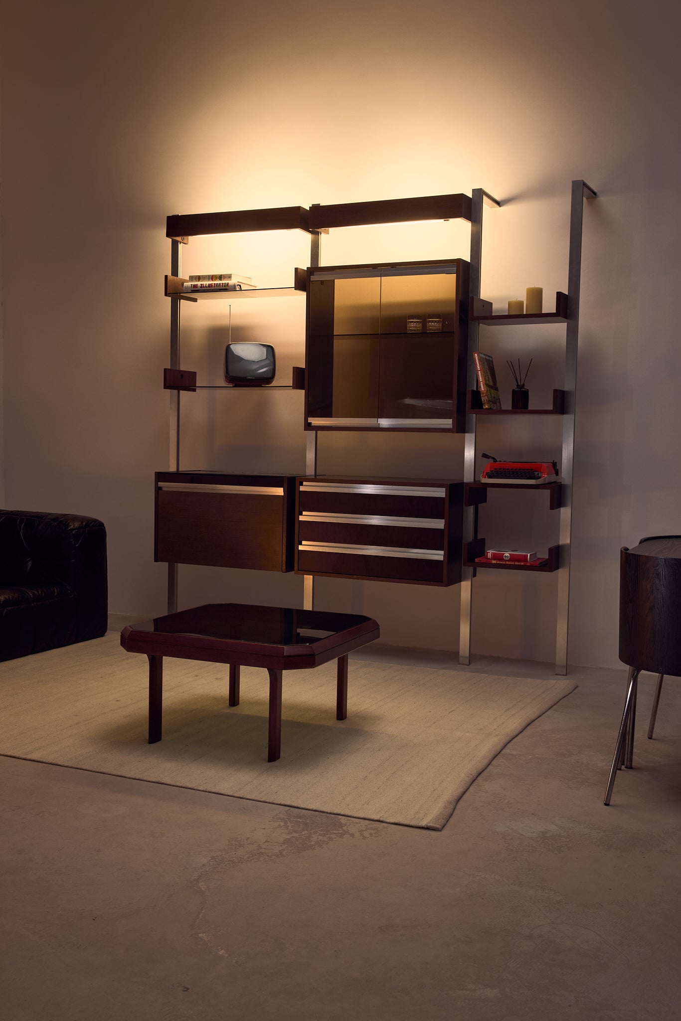 Vintage Modular Wall Unit Ligne Roset, Michel Ducaroy