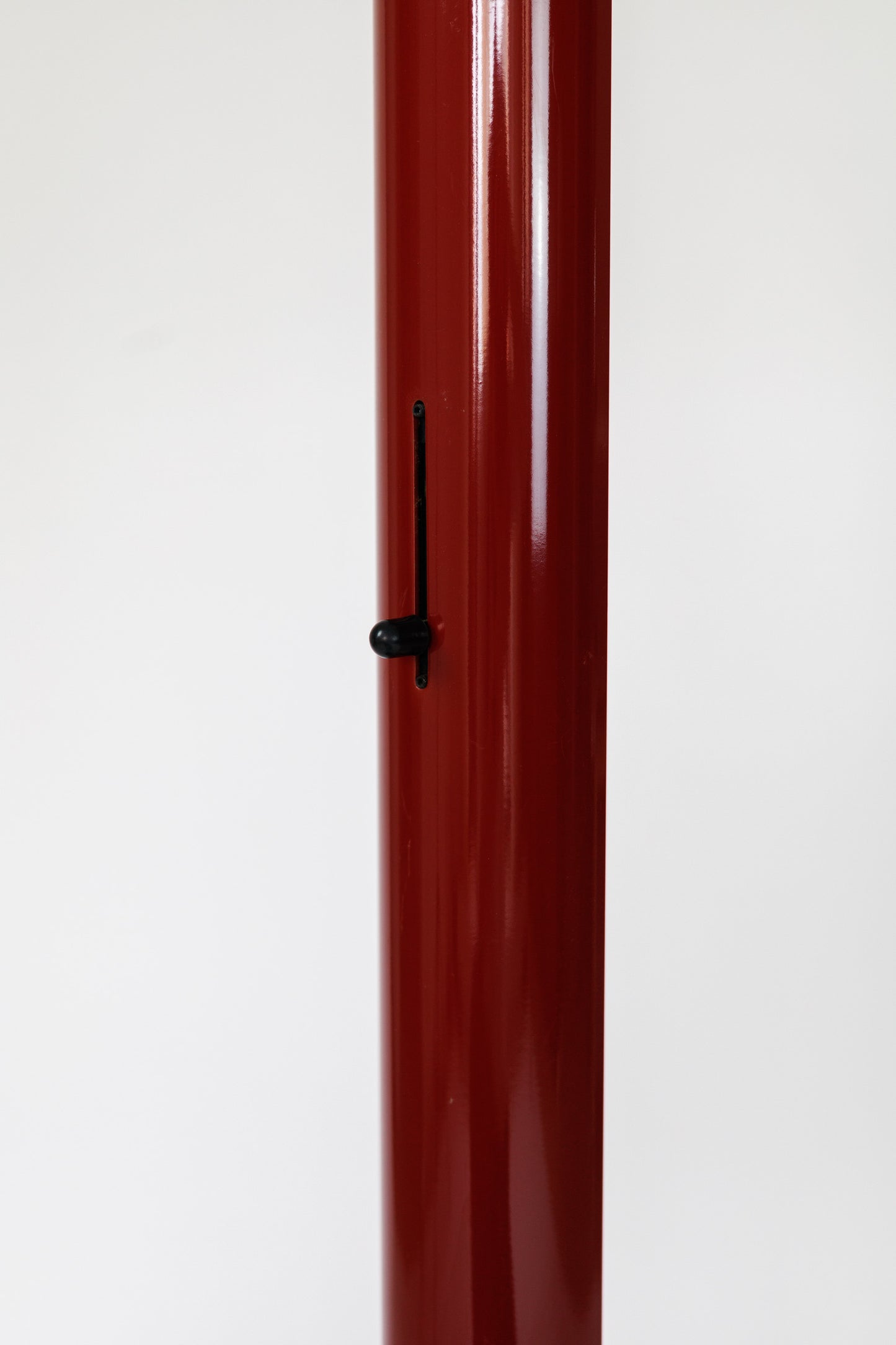 Very Rare "Ignazio" Red Floor Lamp by Gianfranco Frattini