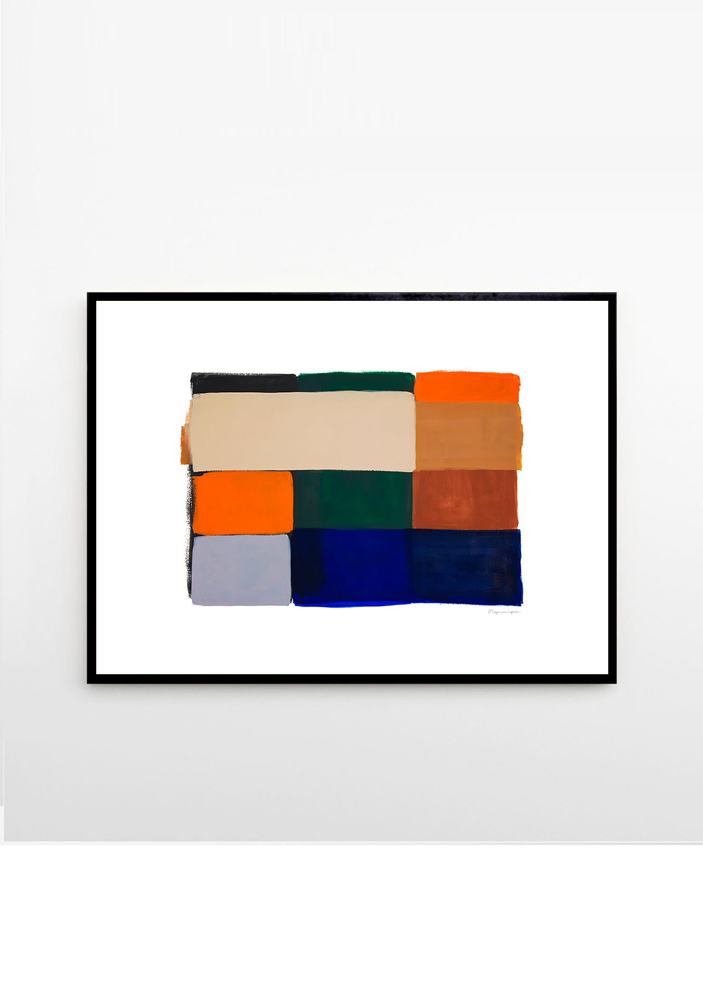 Poster by Berit Mogensen Lopez - Colour Squares