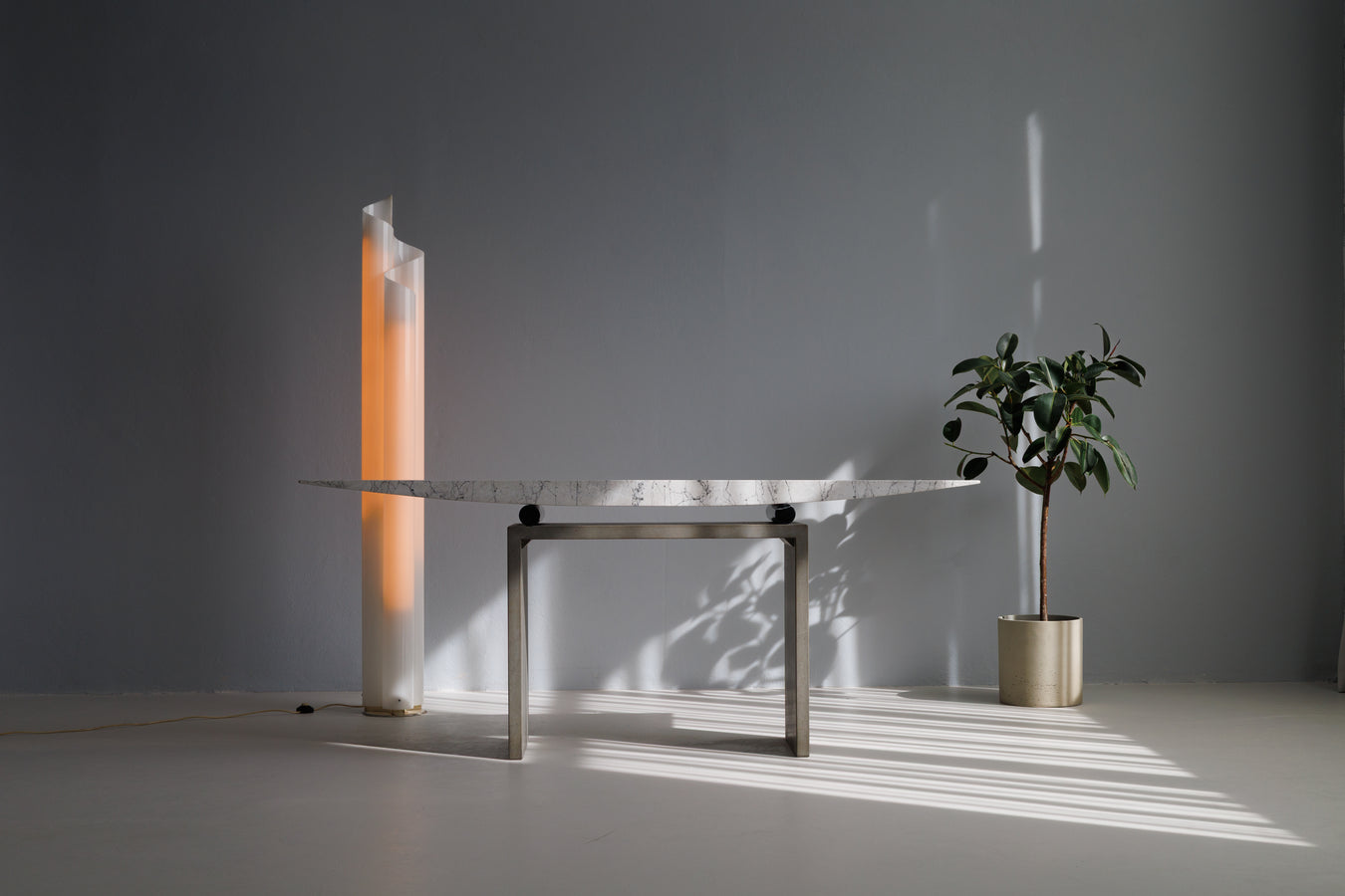 Sculptural Console by Danilo Silvestrin