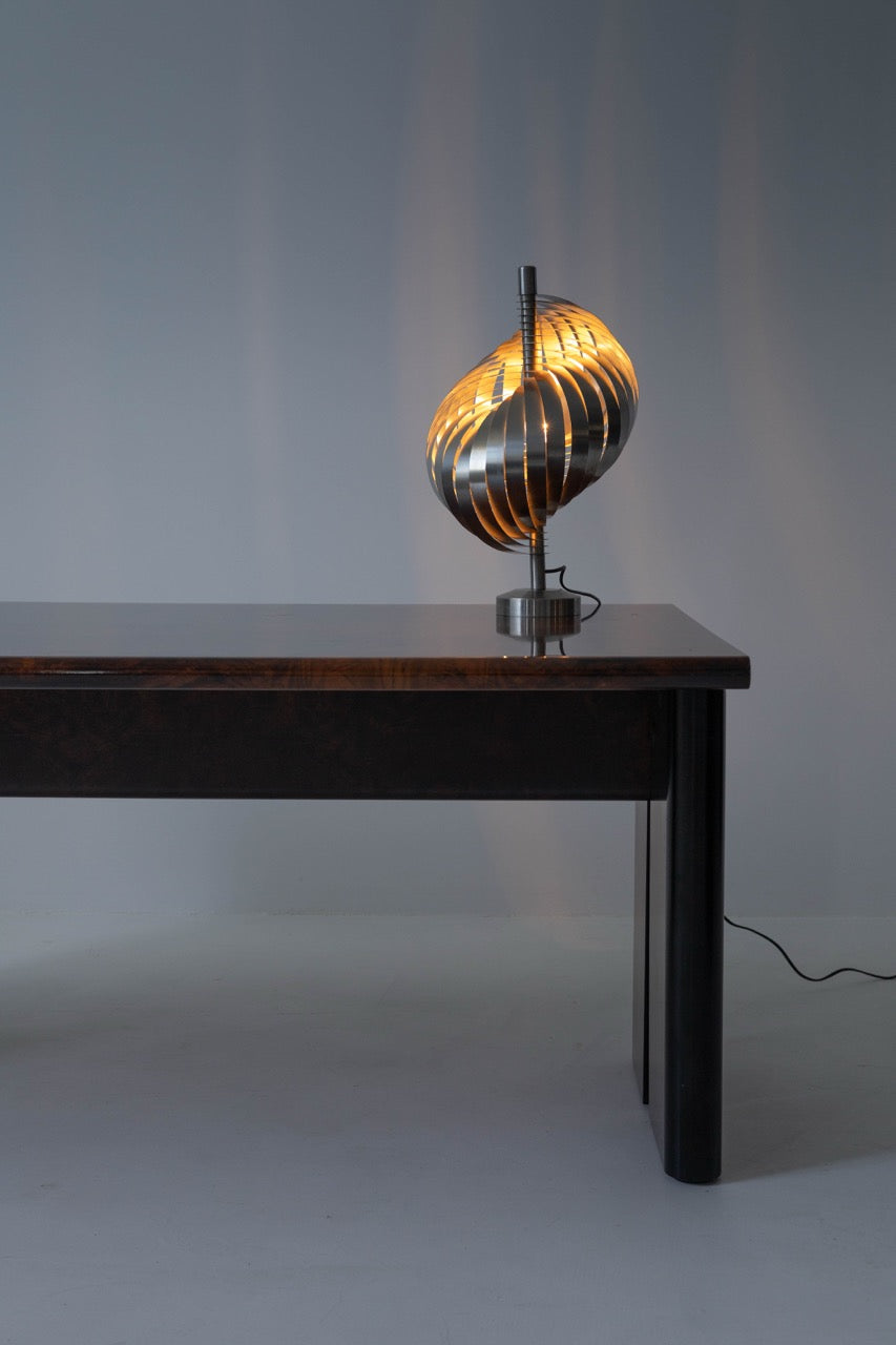 Spiral Table Lamp, Henri Mathieu, France, 1970s