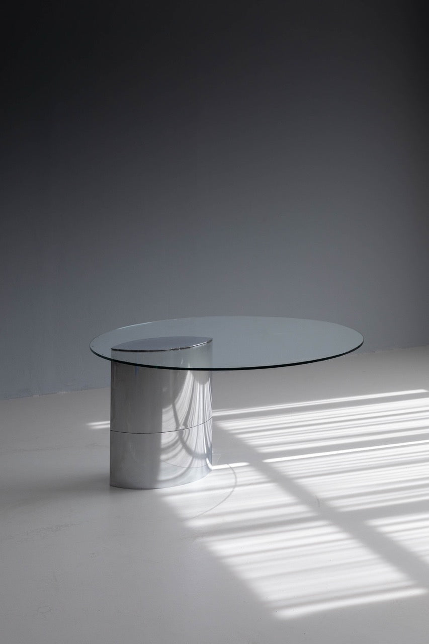 Lunario Dining Table by Cini Boeri for Gavina, Italy, 1965