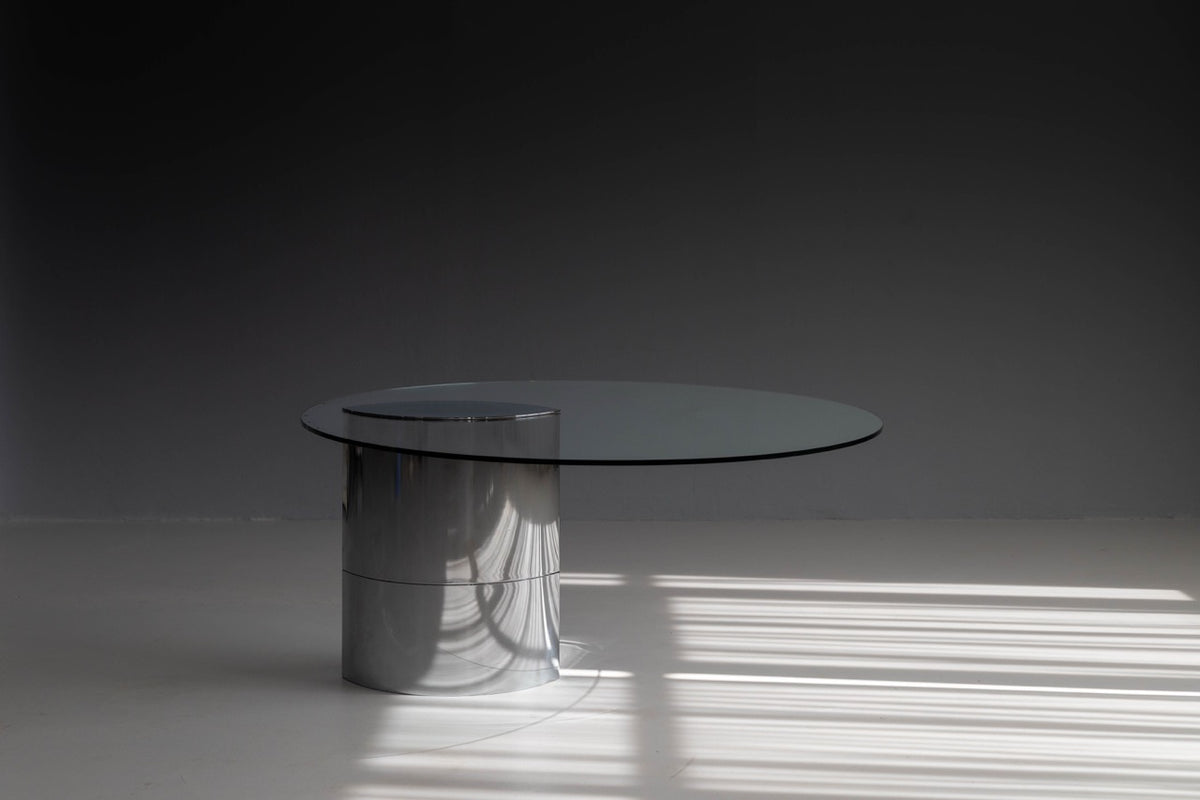 Lunario Dining Table by Cini Boeri for Gavina, Italy, 1965