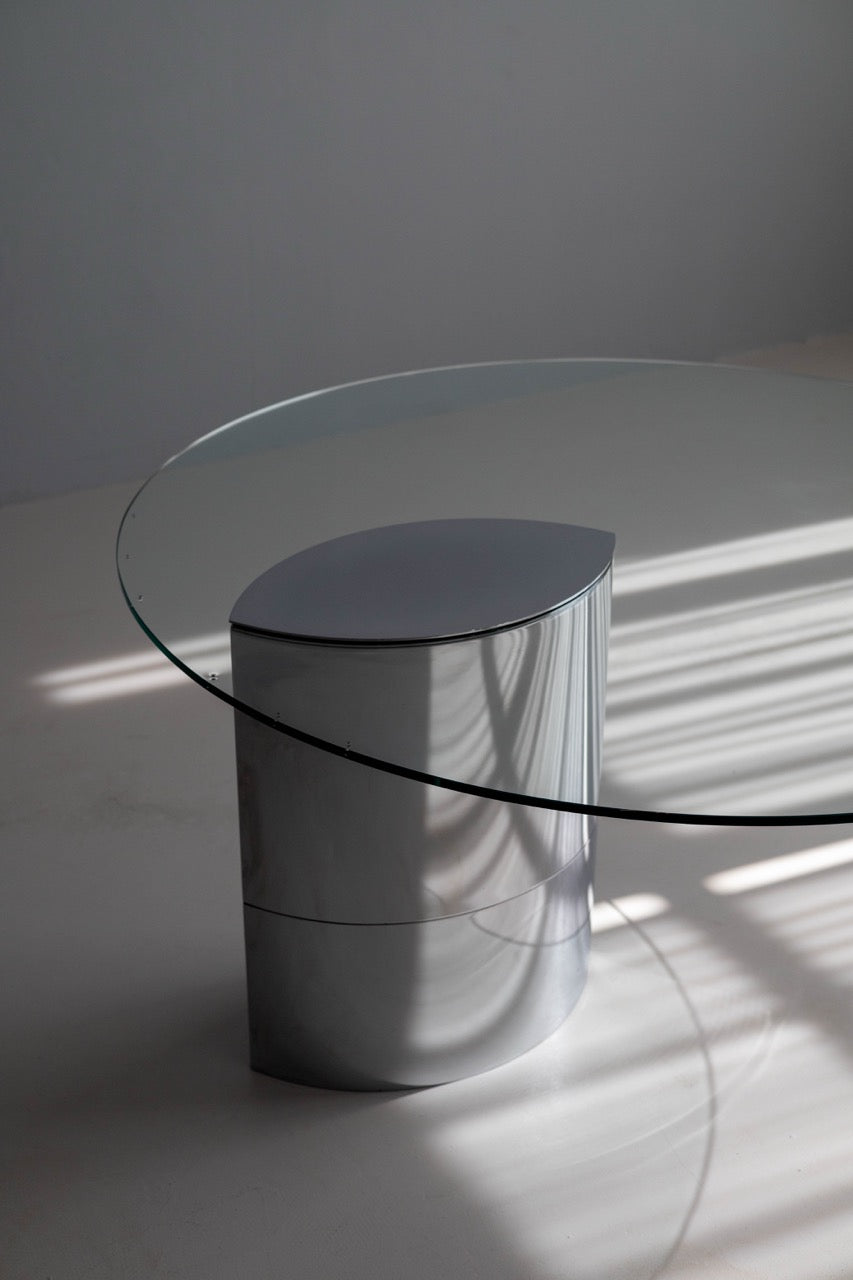 Lunario Dining Table by Cini Boeri for Gavina, Italy, 1965