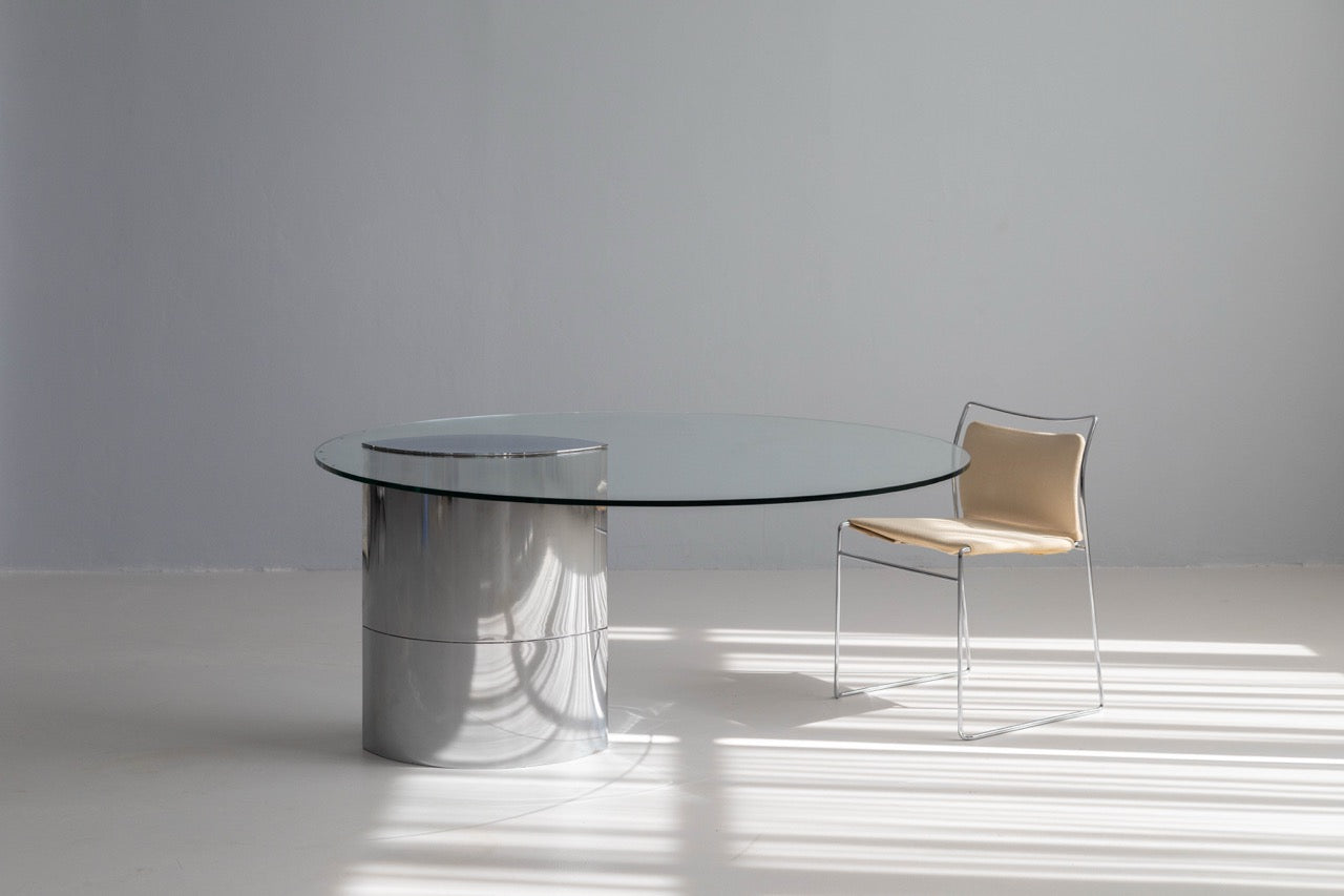 Lunario Dining Table by Cini Boeri for Gavina, Italy, 1965