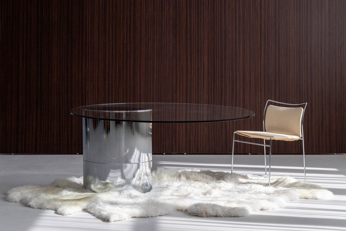 Lunario Dining Table by Cini Boeri for Gavina, Italy, 1965