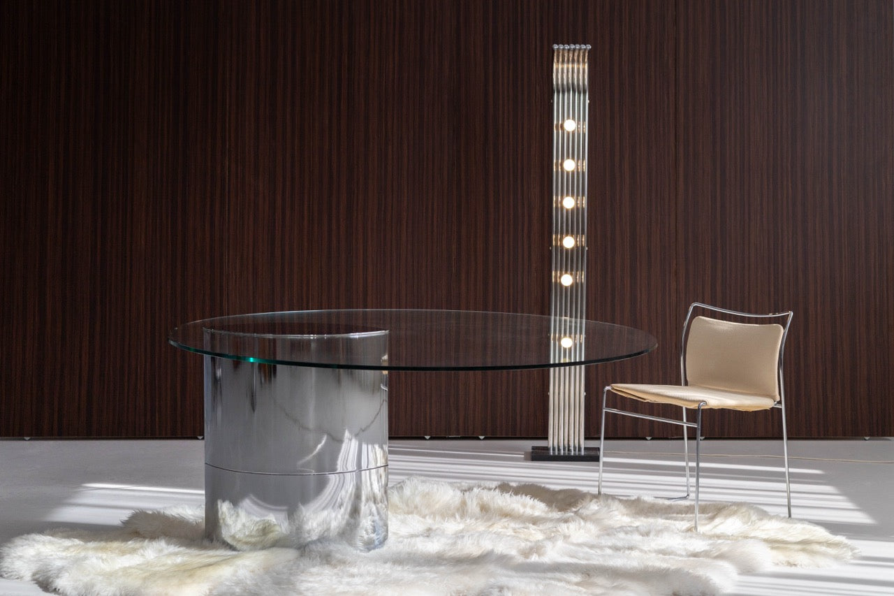 Lunario Dining Table by Cini Boeri for Gavina, Italy, 1965
