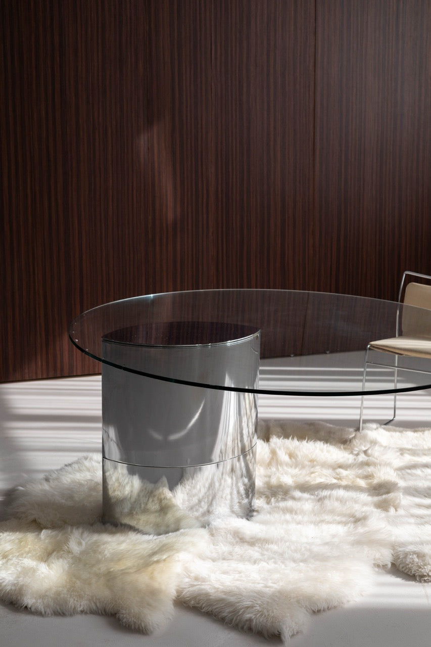 Lunario Dining Table by Cini Boeri for Gavina, Italy, 1965