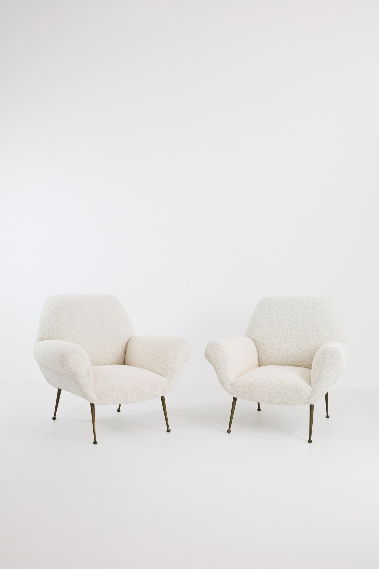 Pair of Armchairs by Gigi Radice for Minotti