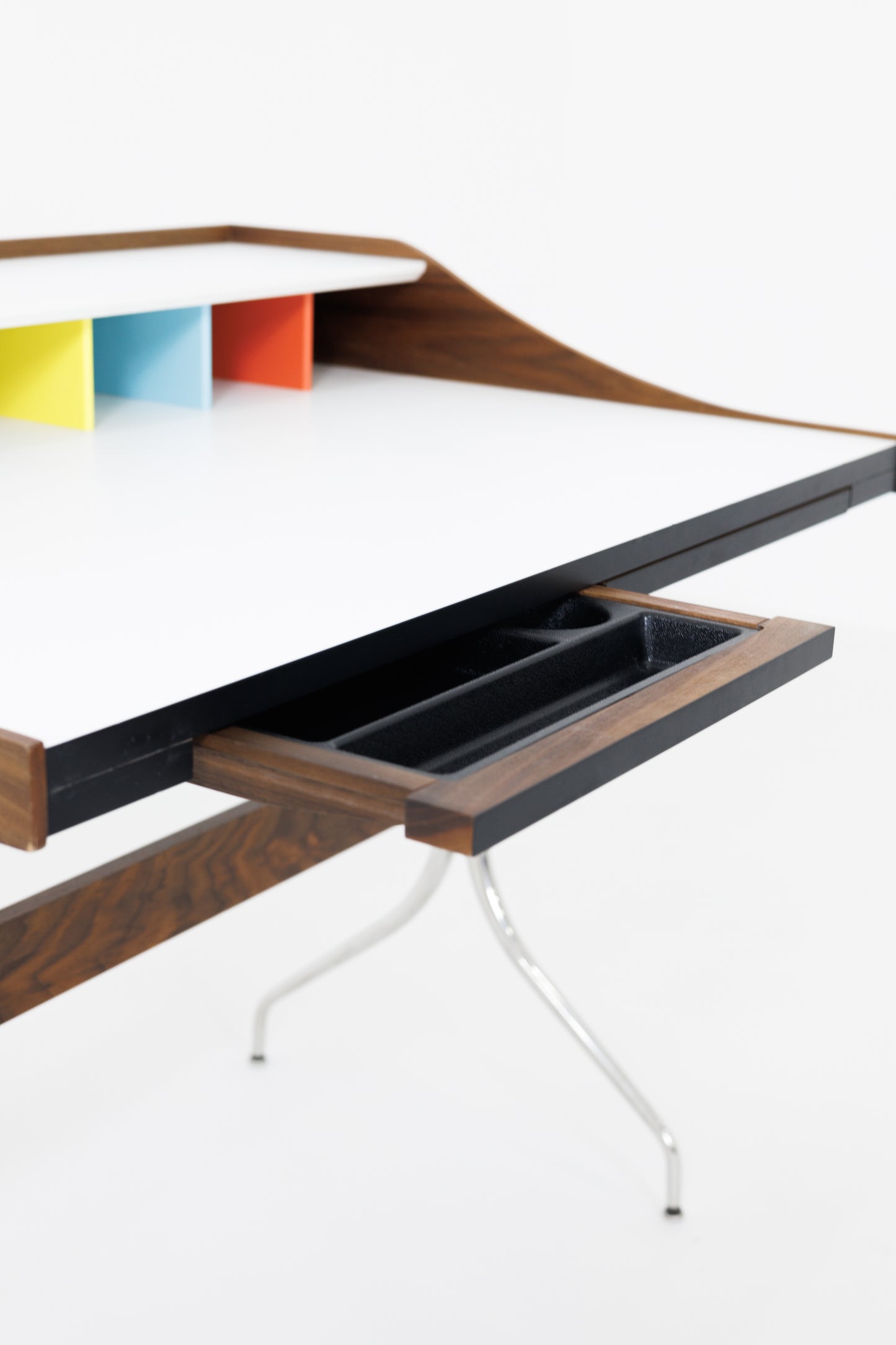 Nelson Swag Leg Desk by George Nelson for Herman Miller