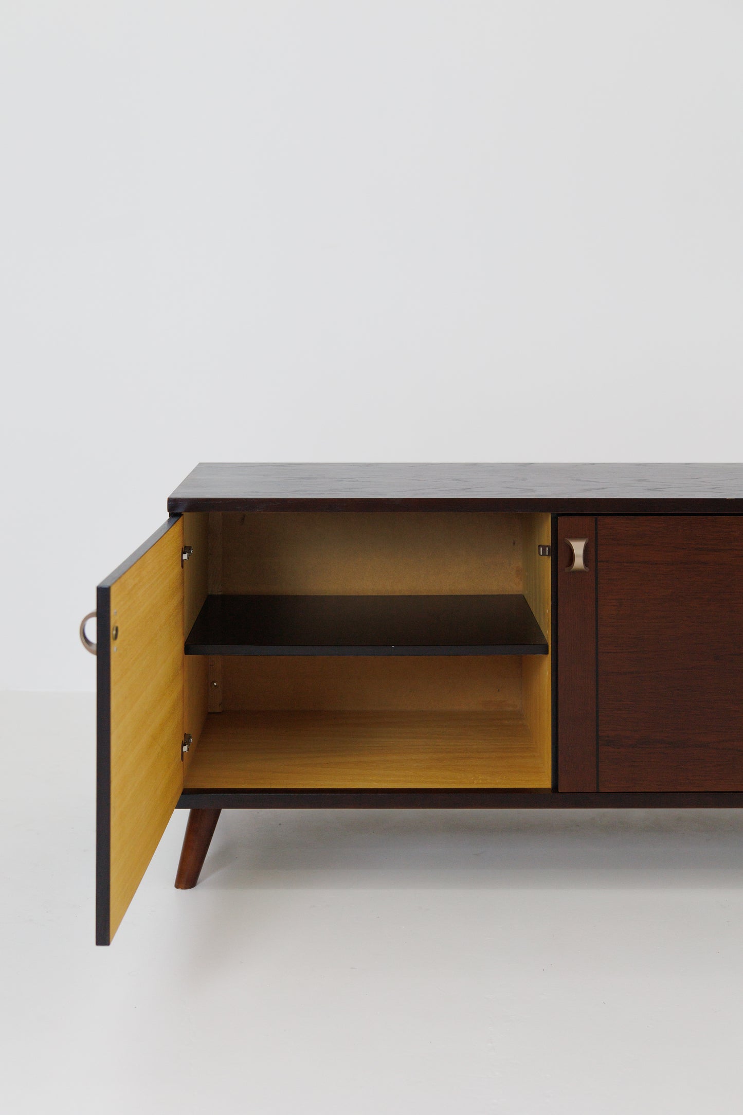 Compact Mid-Century Rosewood Sideboard