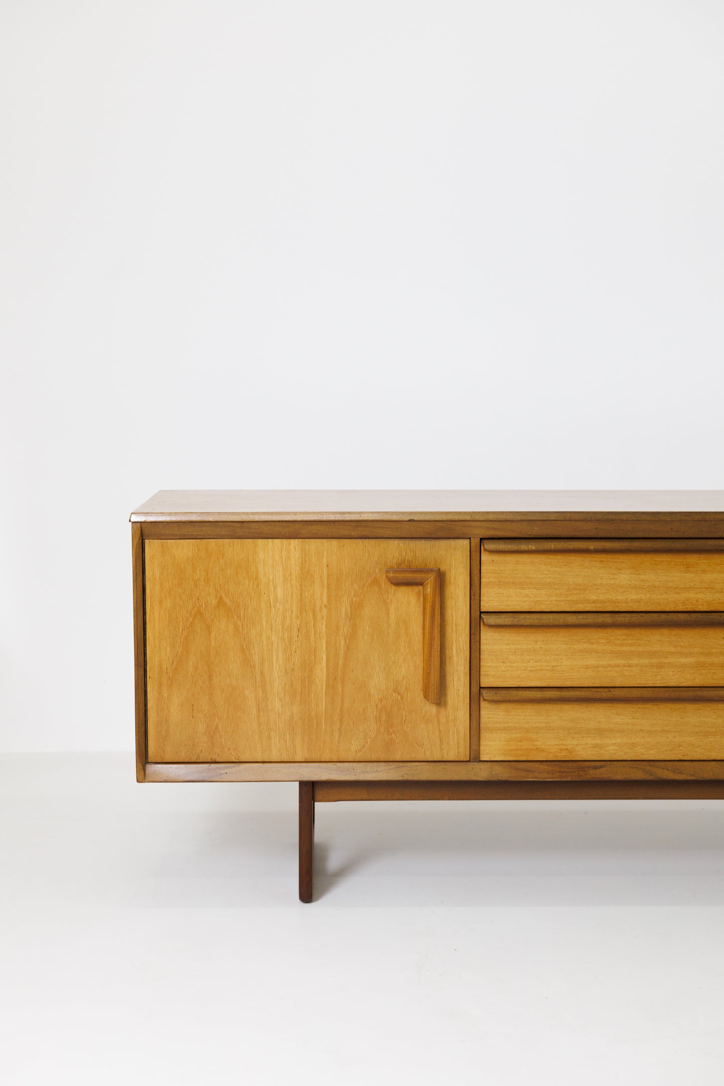 Vintage Teak Sideboard Afromosia Wood