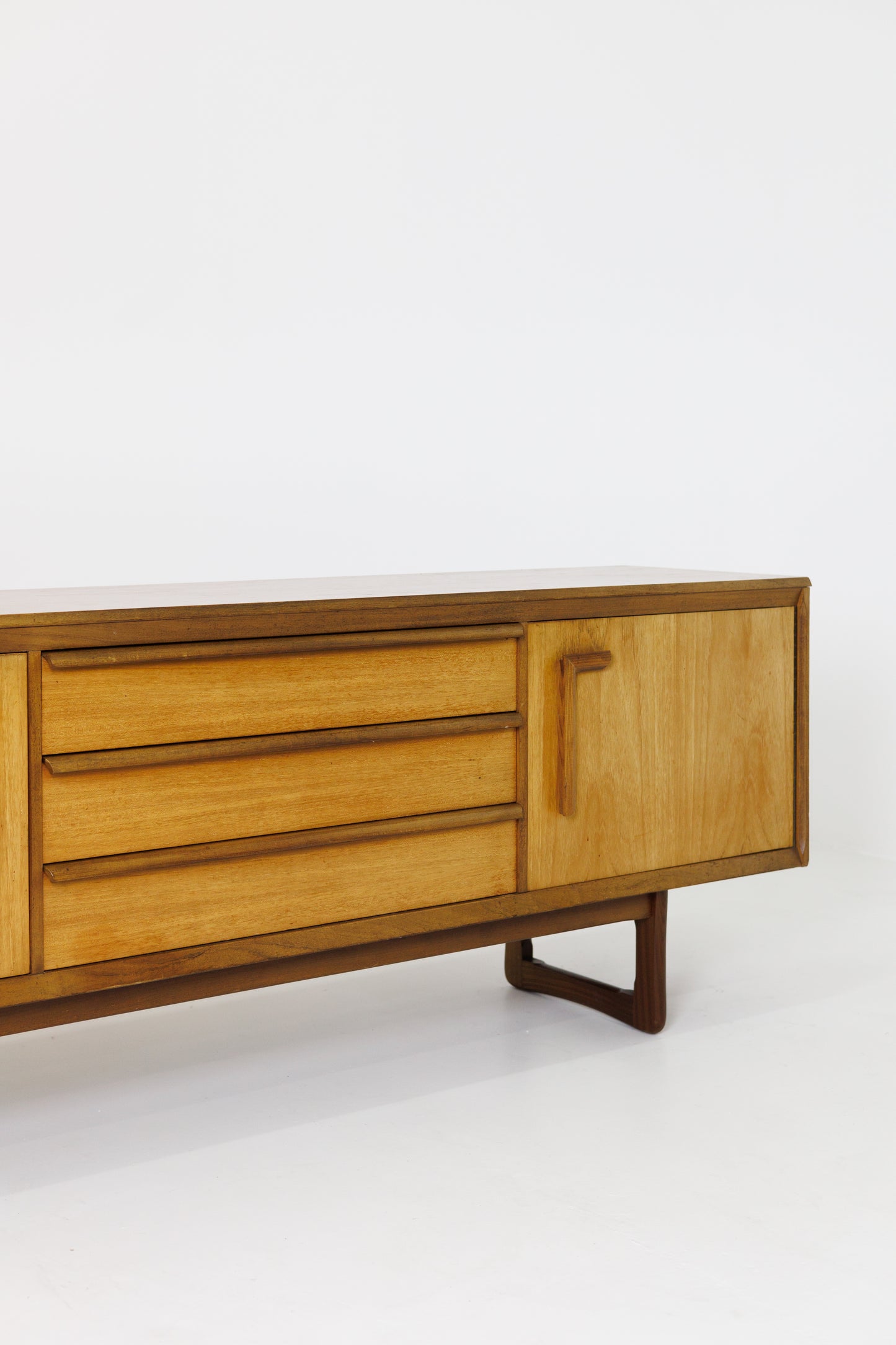 Vintage Teak Sideboard Afromosia Wood