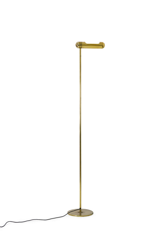 Vintage Pill Brass Floor Lamp