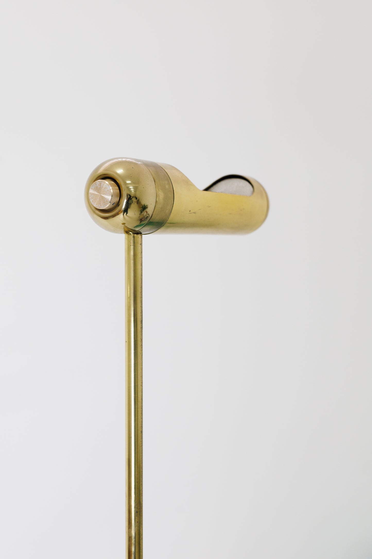 Vintage Pill Brass Floor Lamp