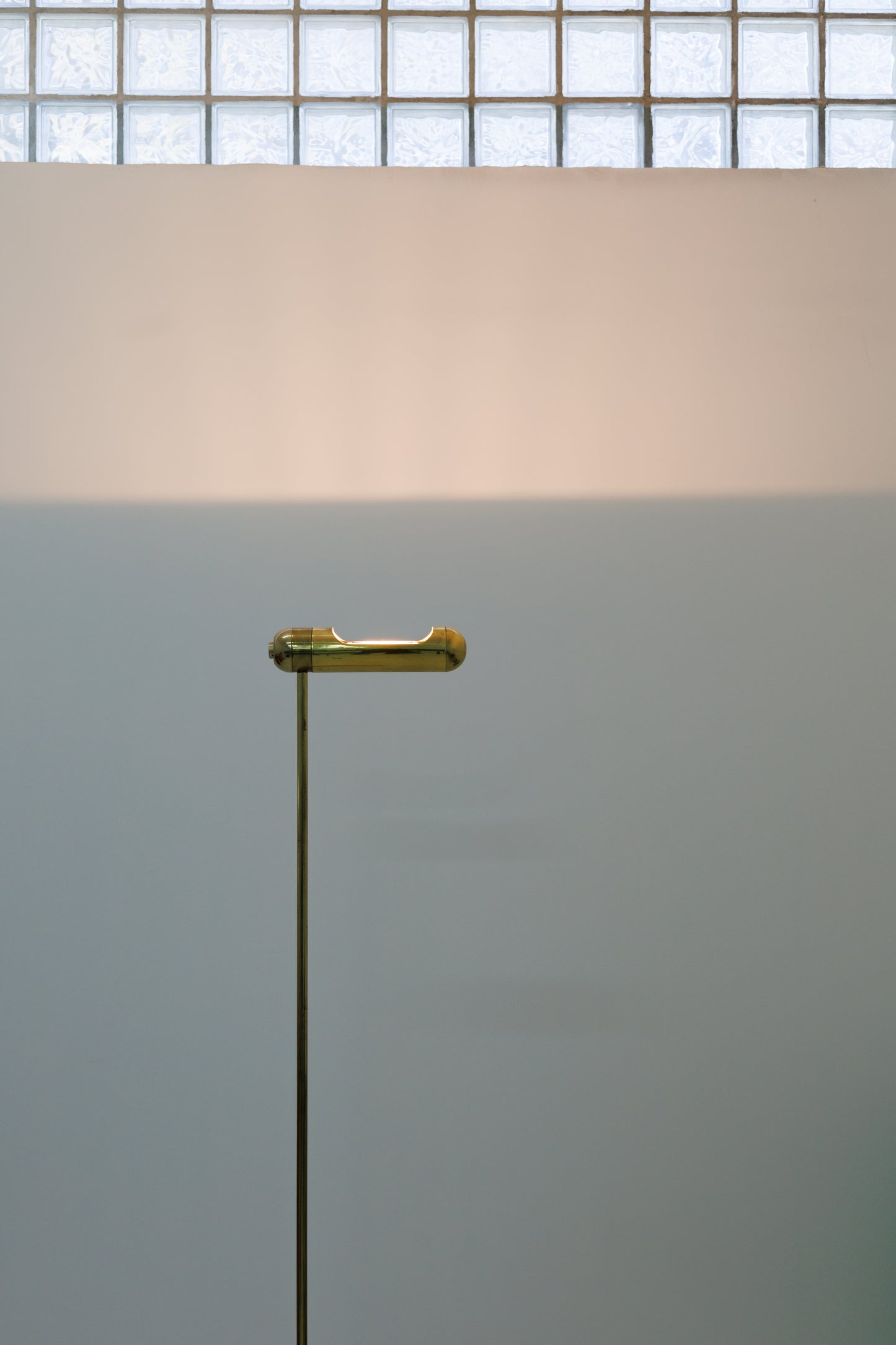 Vintage Pill Brass Floor Lamp