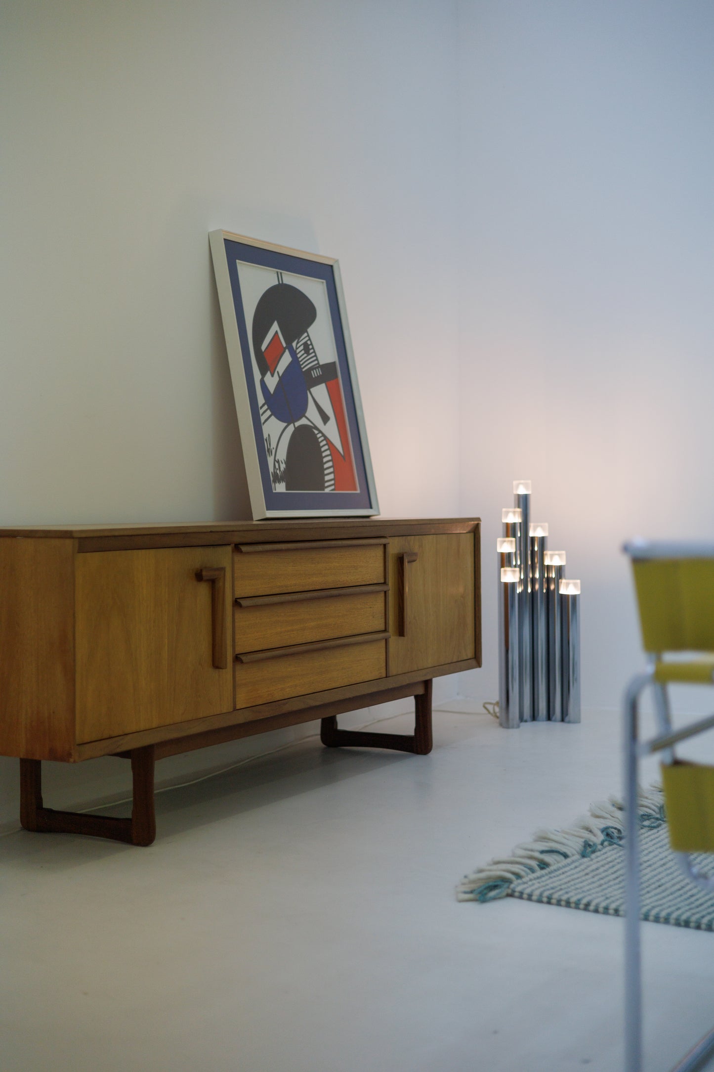 Vintage Teak Sideboard Afromosia Wood