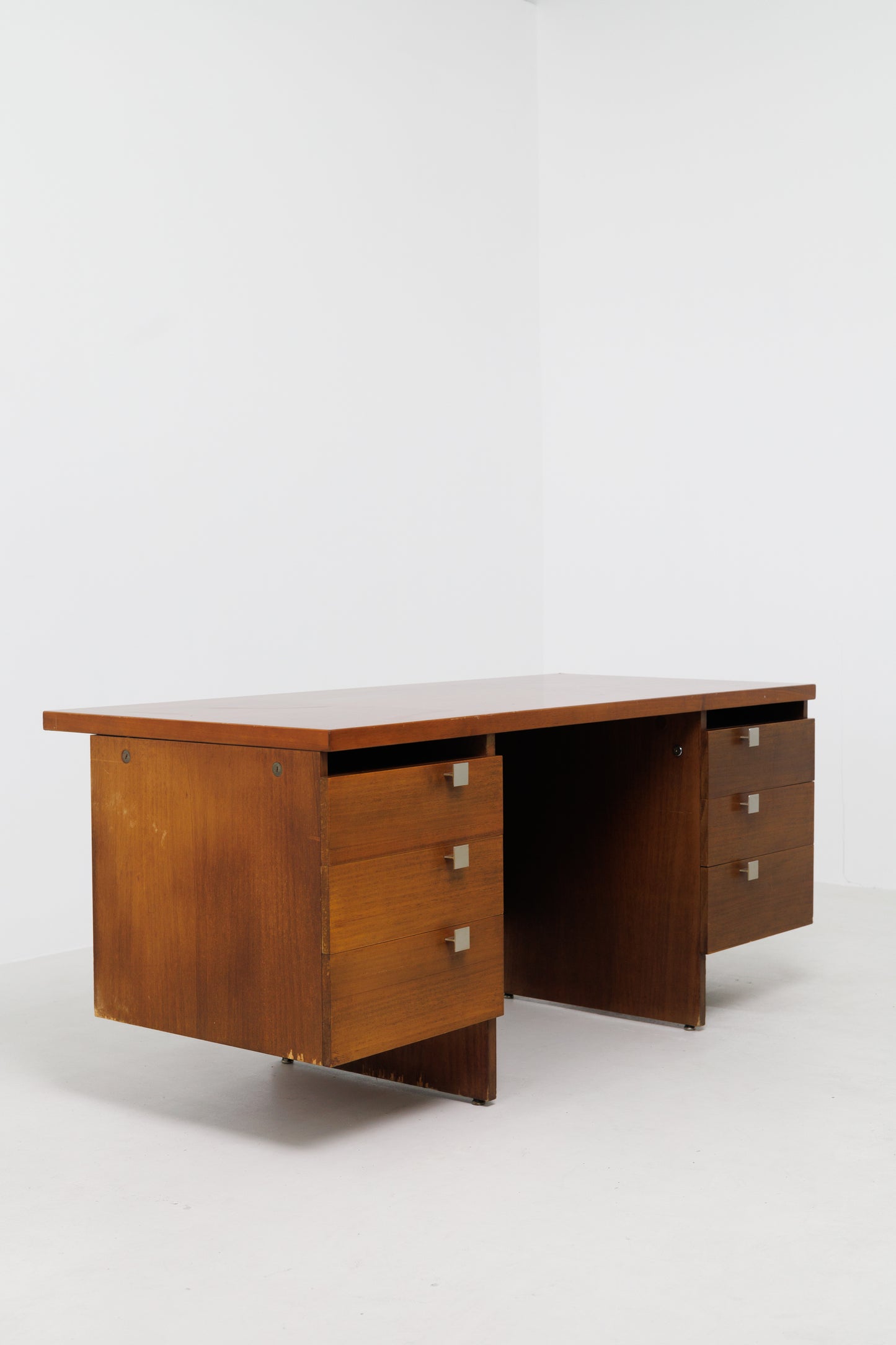 Vintage Mid Century-Modern Desk by Angelo Mangiarotti for Poltronova, Italy, 1970s