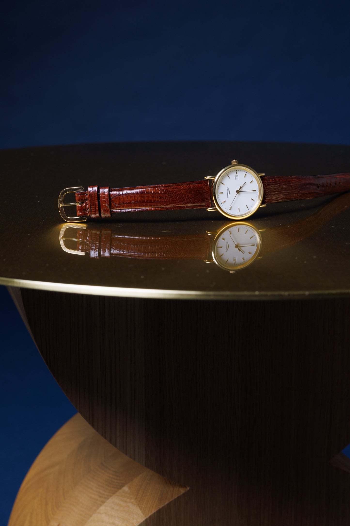 Vintage Longines Presence Gold-Plated Watch