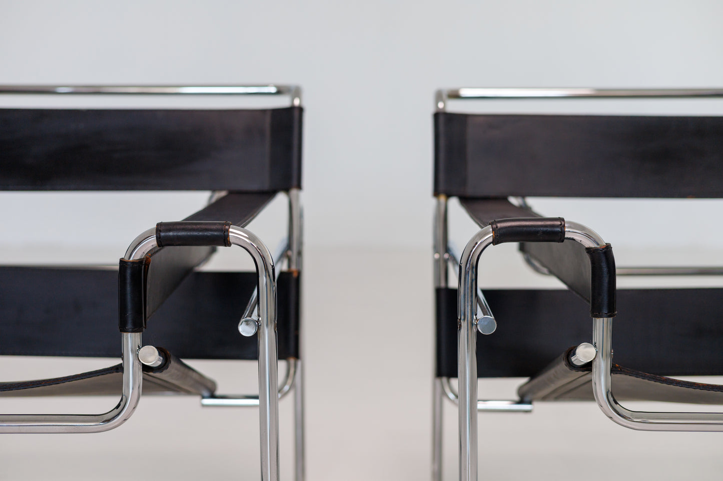 Set of 2 Wassily Chairs by Marcel Breuer for Gavina