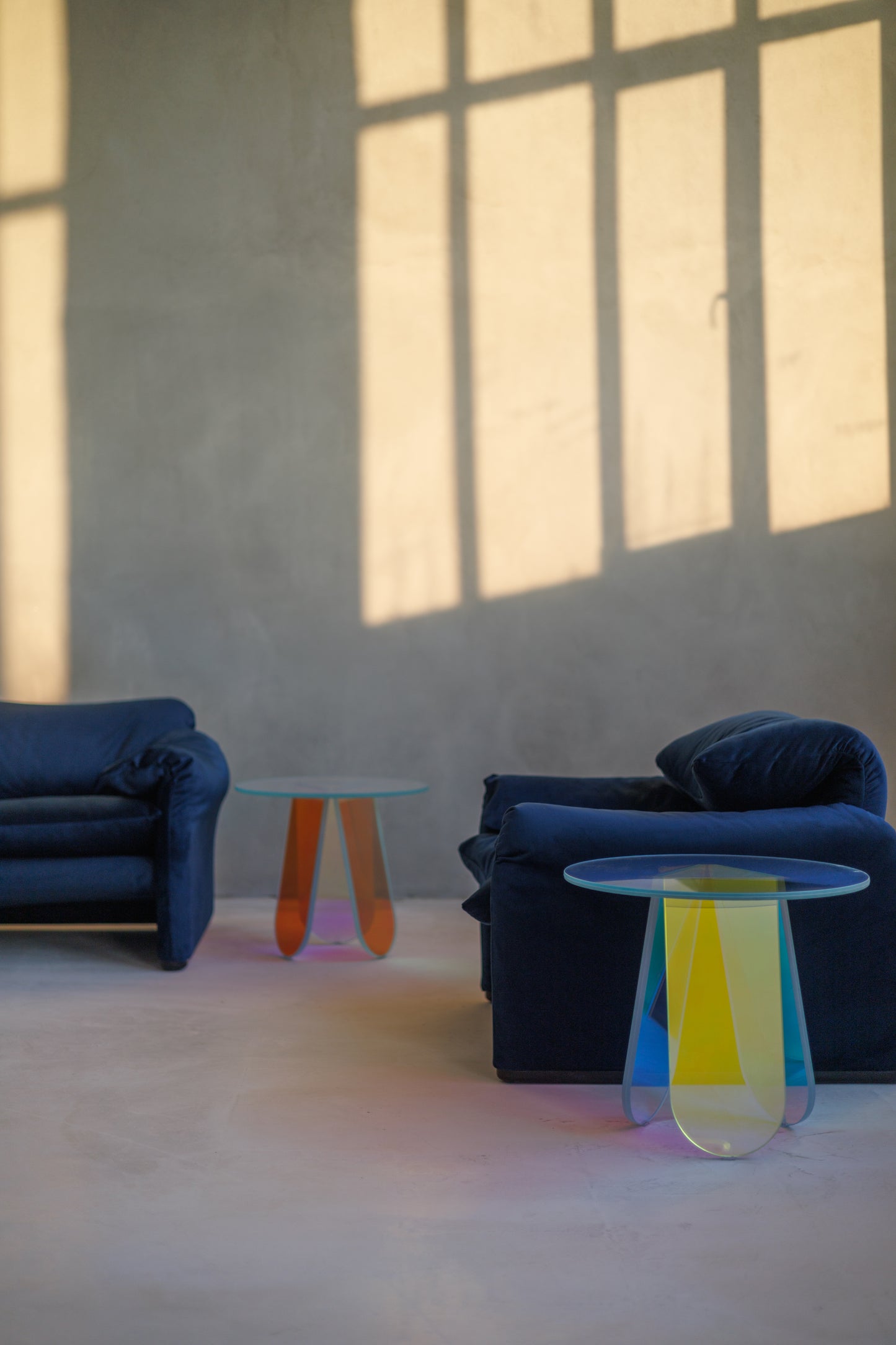 Shimmer Coffee Tables by Patricia Urquiola for Glas Italia