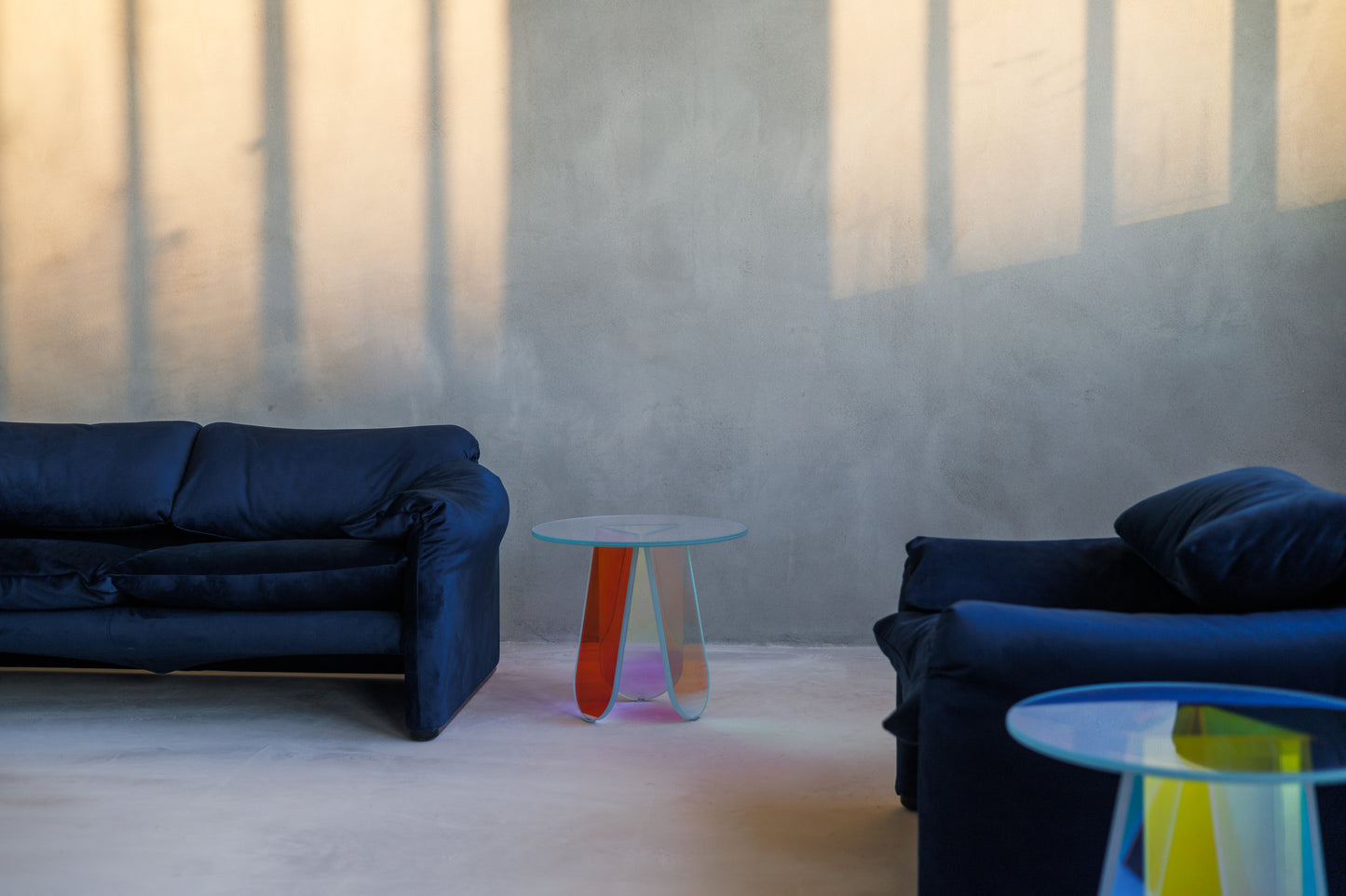 Shimmer Coffee Tables by Patricia Urquiola for Glas Italia