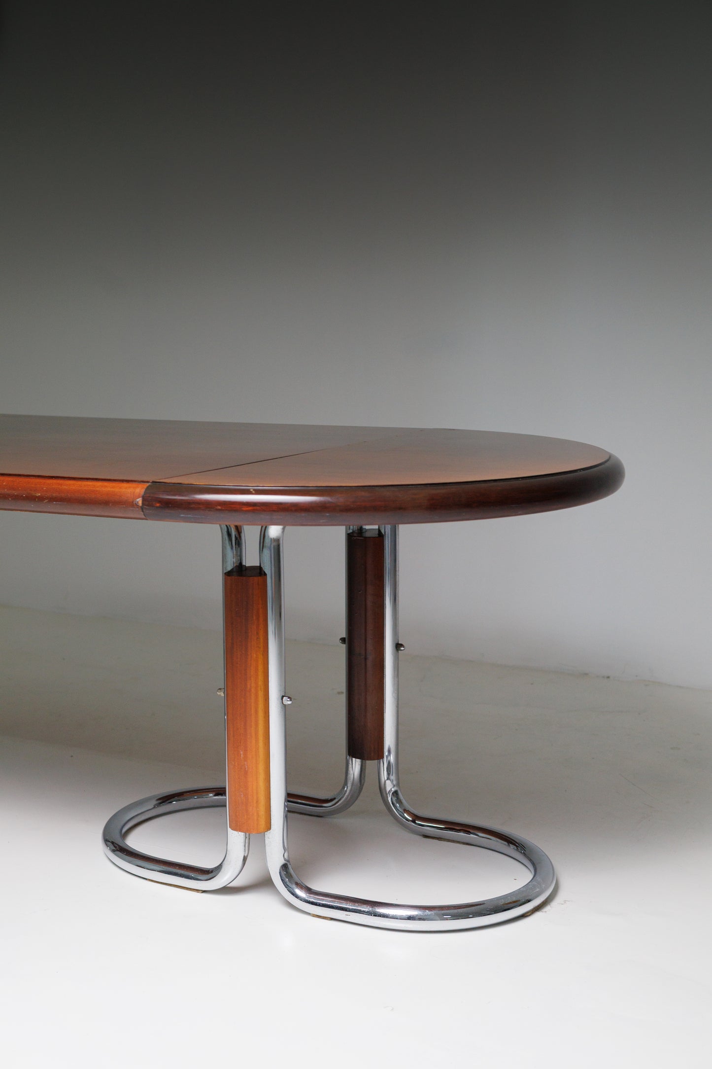 Vintage Modernist Dining Table 250 cm length Italy, 1970s