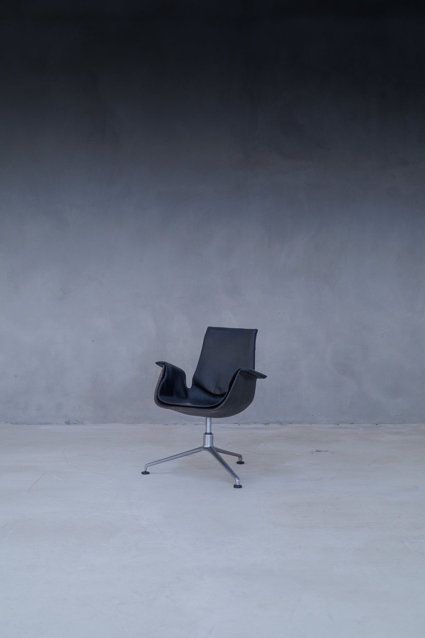 FK 6726 “Tulip” Swivel Chair by Preben Fabricius & Jørgen Kastholm, Denmark, 1960s