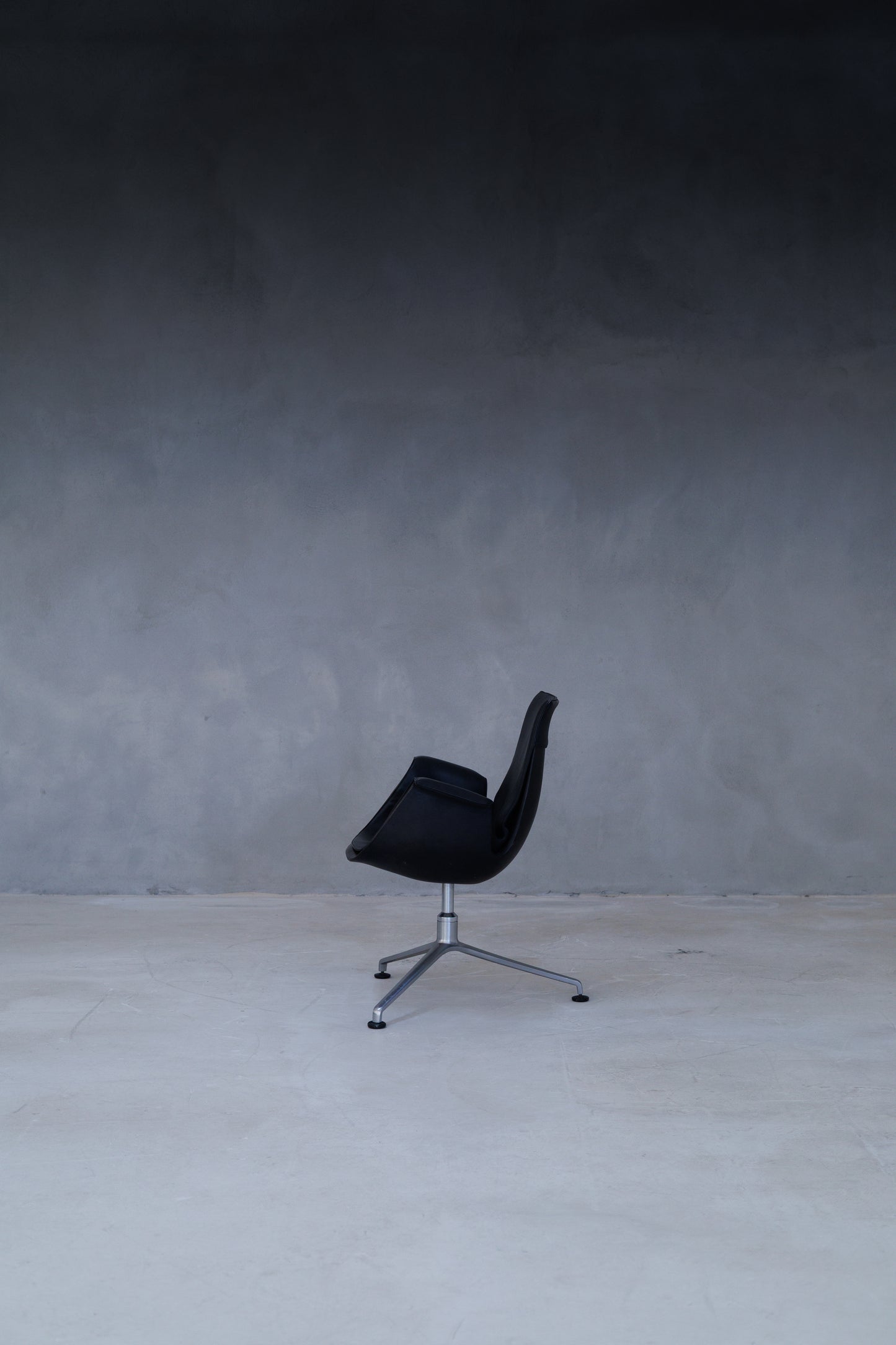 FK 6726 “Tulip” Swivel Chair by Preben Fabricius & Jørgen Kastholm, Denmark, 1960s