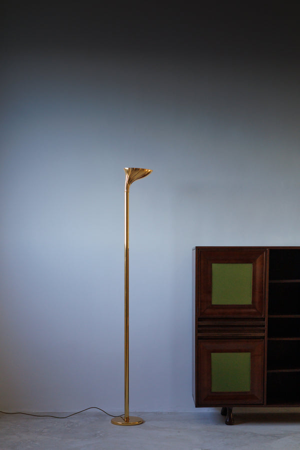 Floor Lamp, Brass, Italy, 1960s