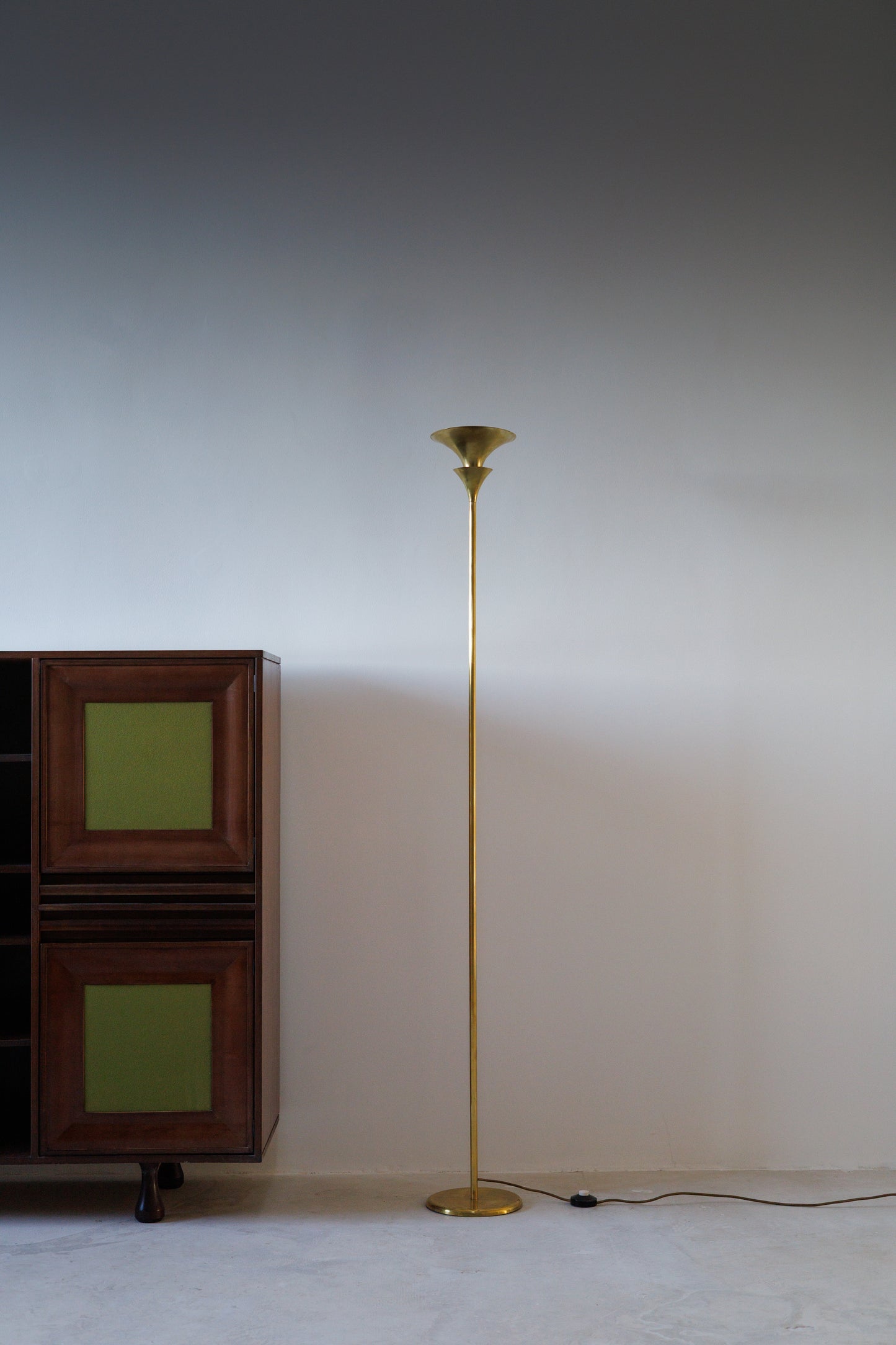 Floor Lamp, Brass, 1960s
