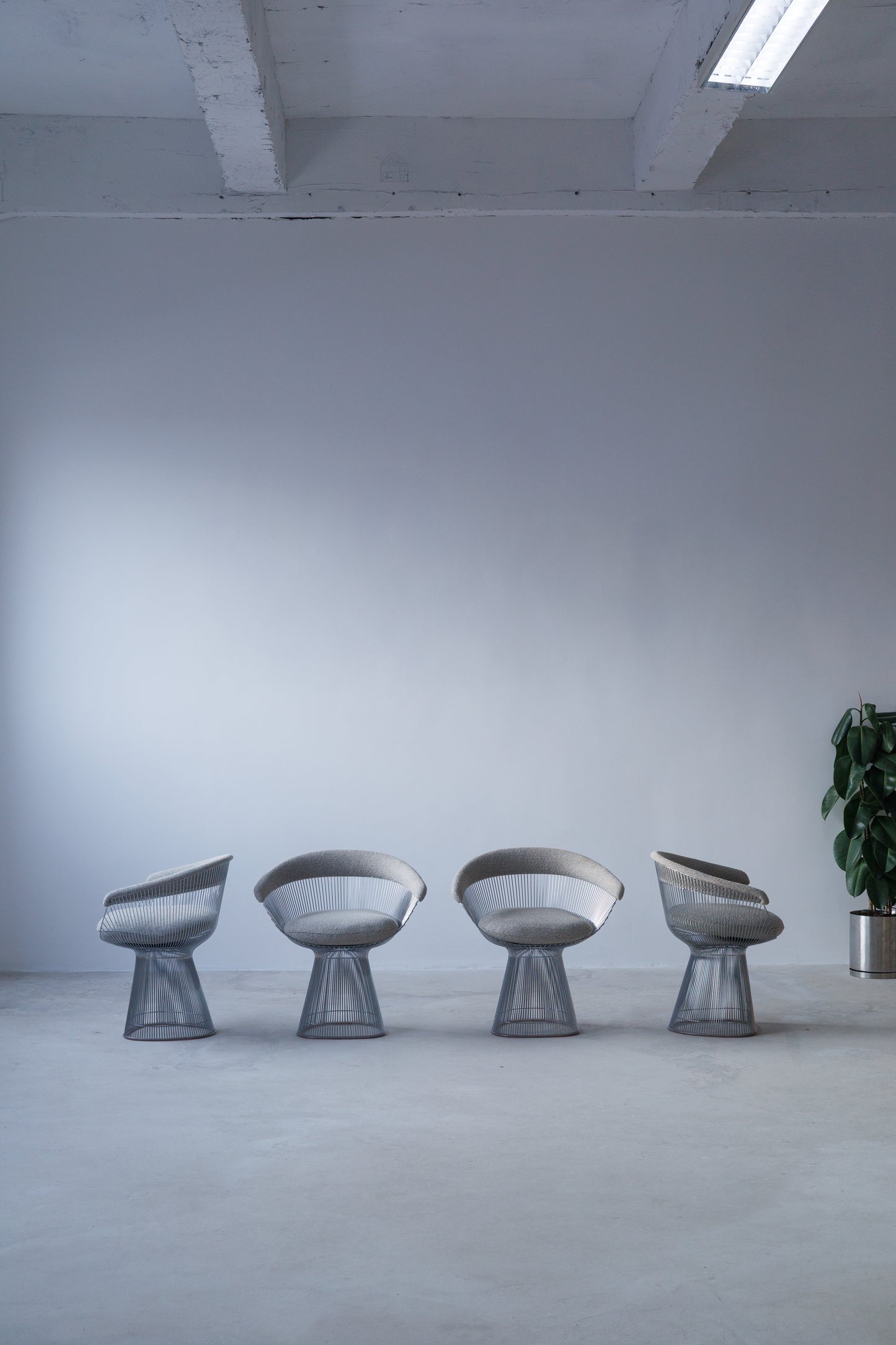 Set of 4 Warren Platner, Knoll