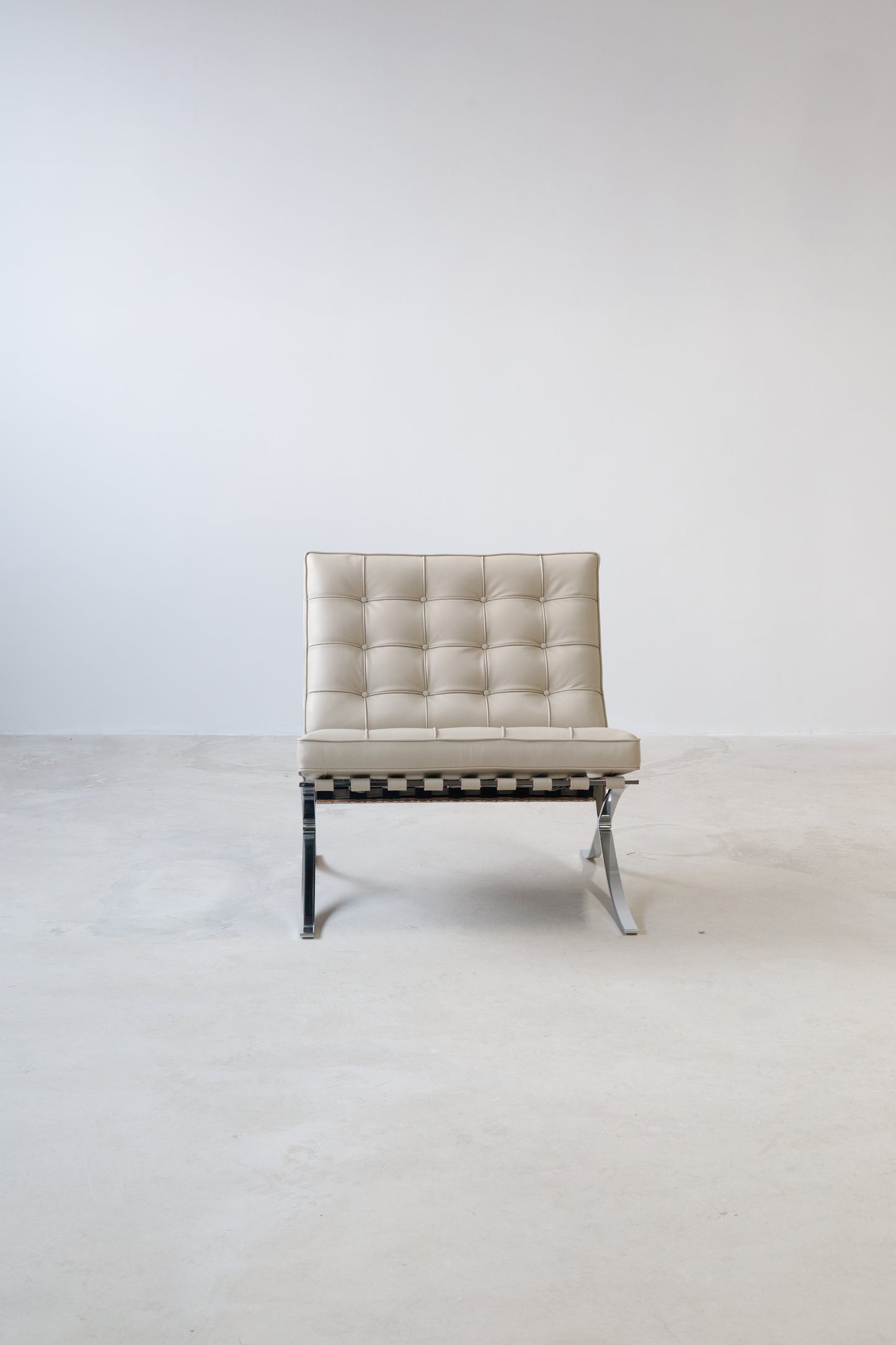 Barcelona Chair Mies van der Rohe, Knoll - Butter Leather