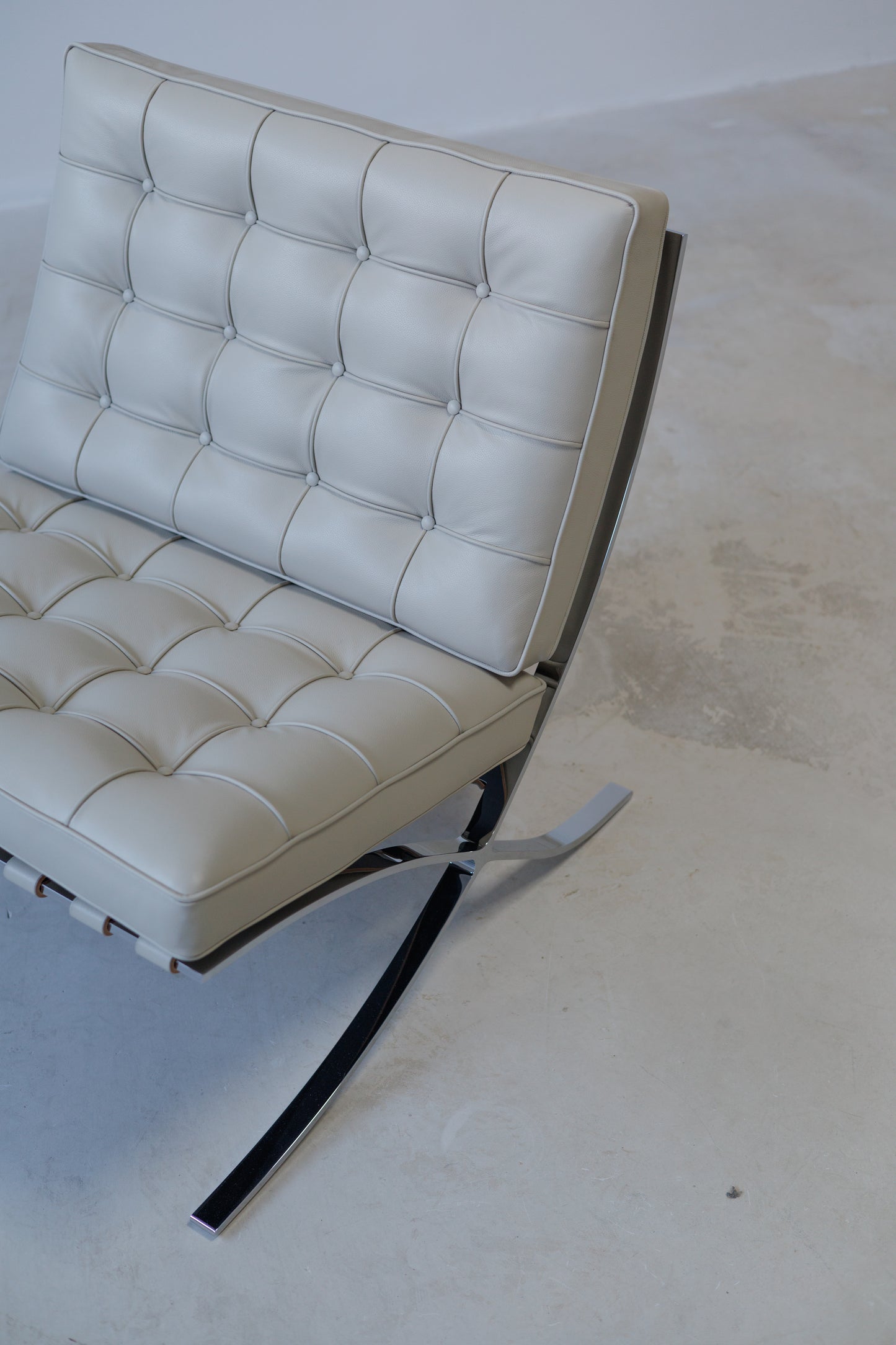 Barcelona Chair Mies van der Rohe, Knoll - Butter Leather