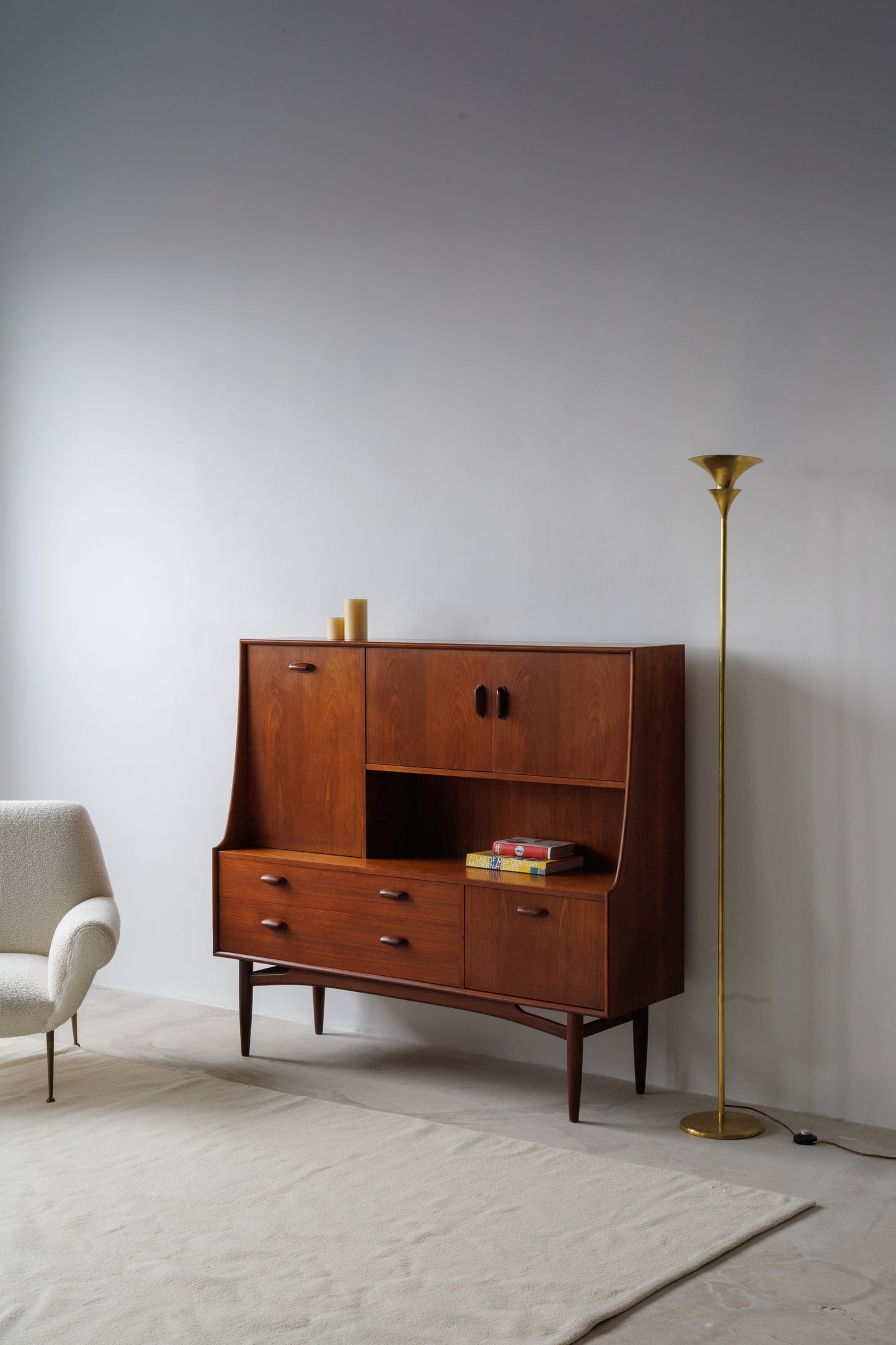 Mid-Century G-Plan Highboard, England, 1960s