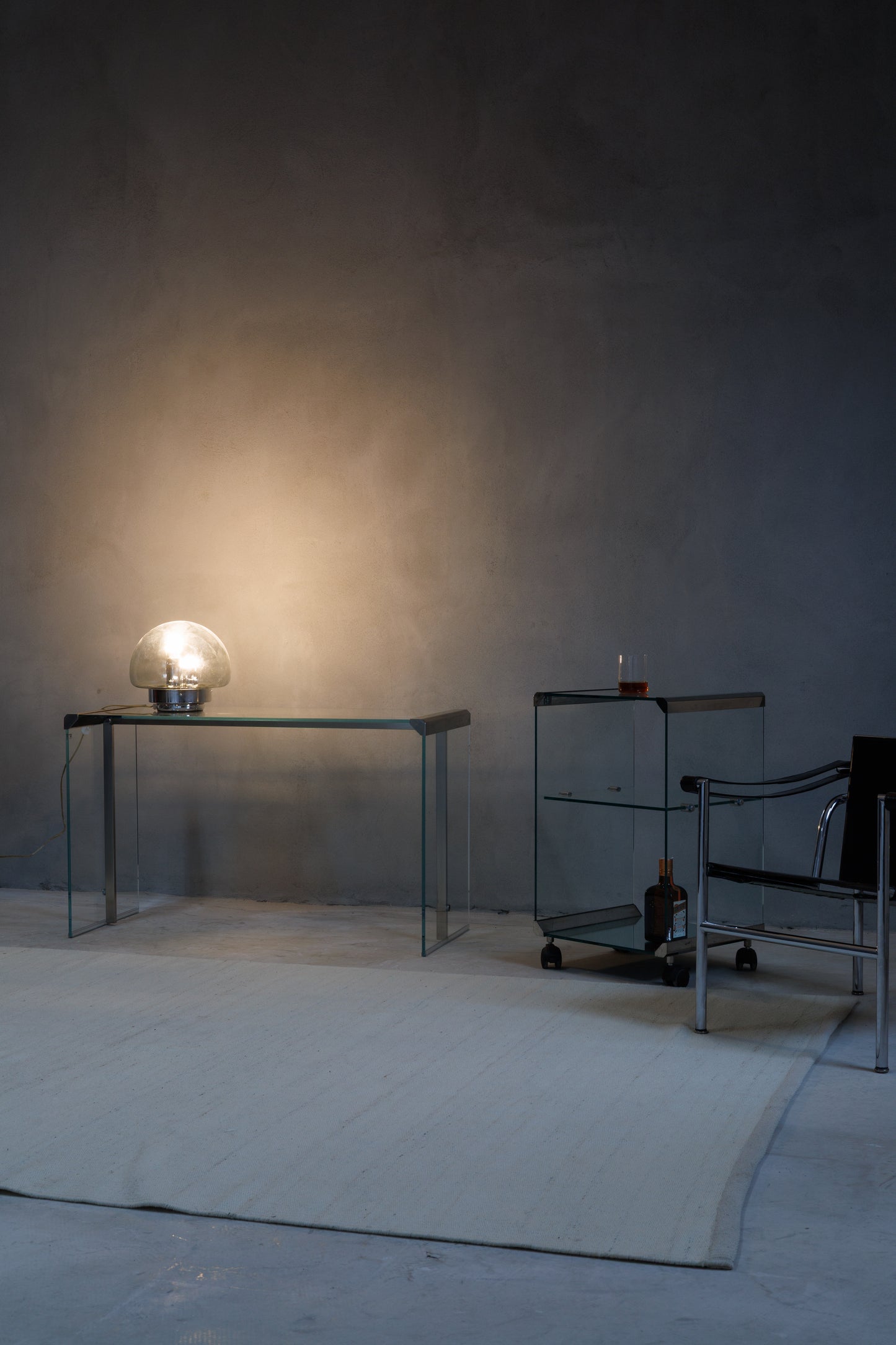 Console and Cabinet/ Trolley by Galotti Radice