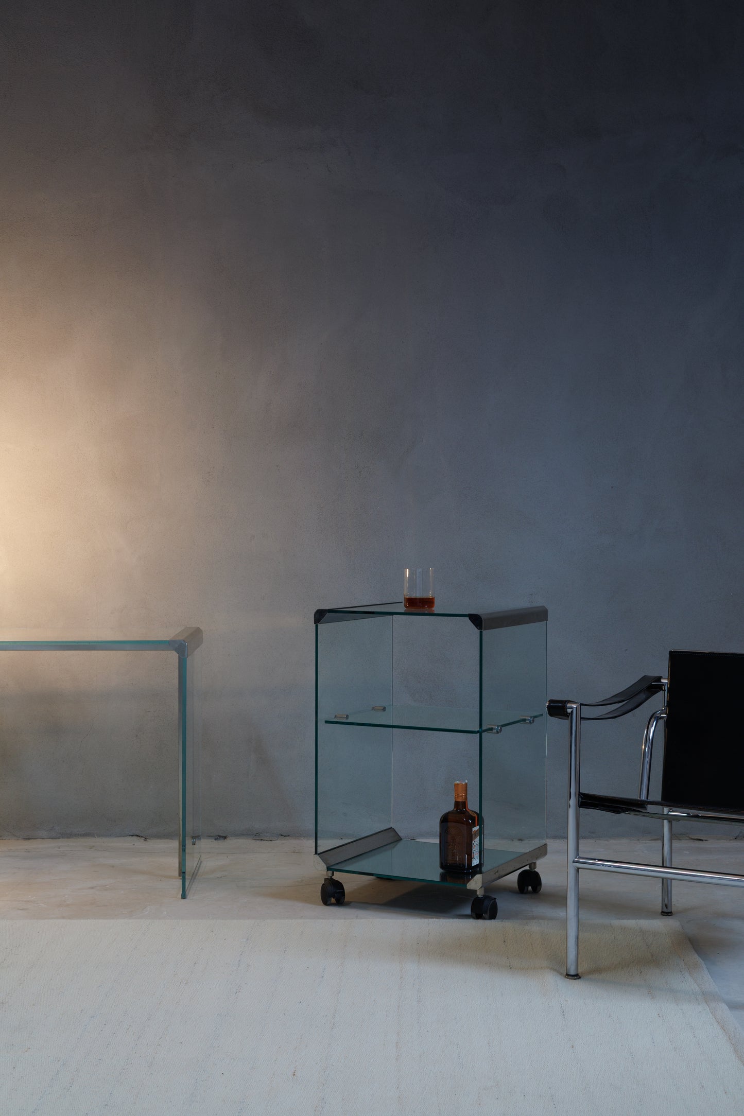 Console and Cabinet/ Trolley by Galotti Radice